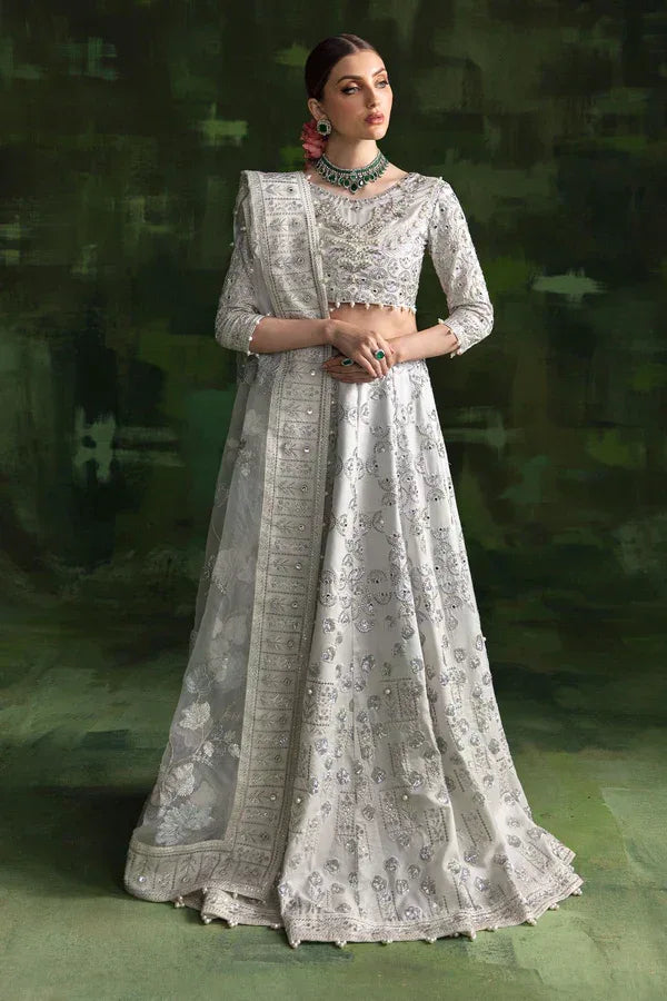 Nureh | Wedding Formals 24 | Fairy Wing - Aqsa Fabrics