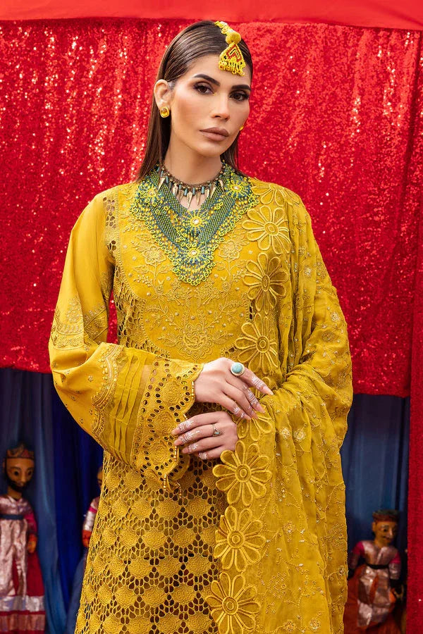 Nureh | Mela Luxury Lawn | NDS-100 - Aqsa Fabrics