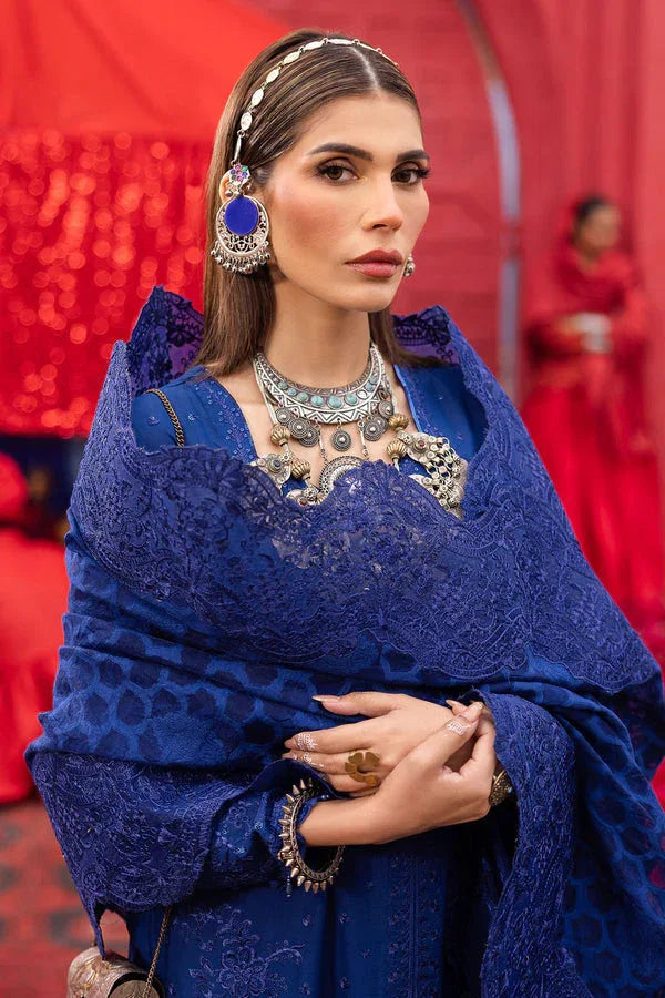 Nureh | Mela Luxury Lawn | NDS-101 - Aqsa Fabrics