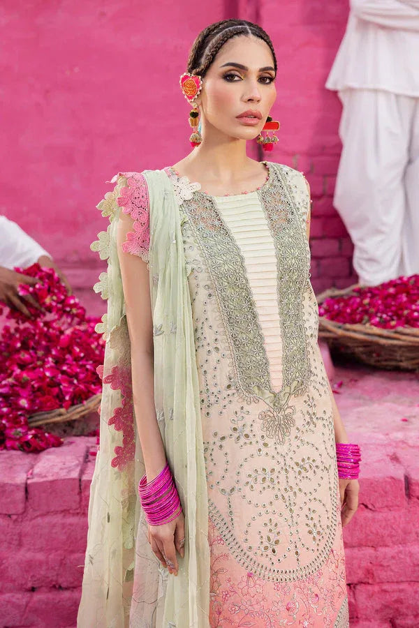 Nureh | Mela Luxury Lawn | NDS-103 - Aqsa Fabrics