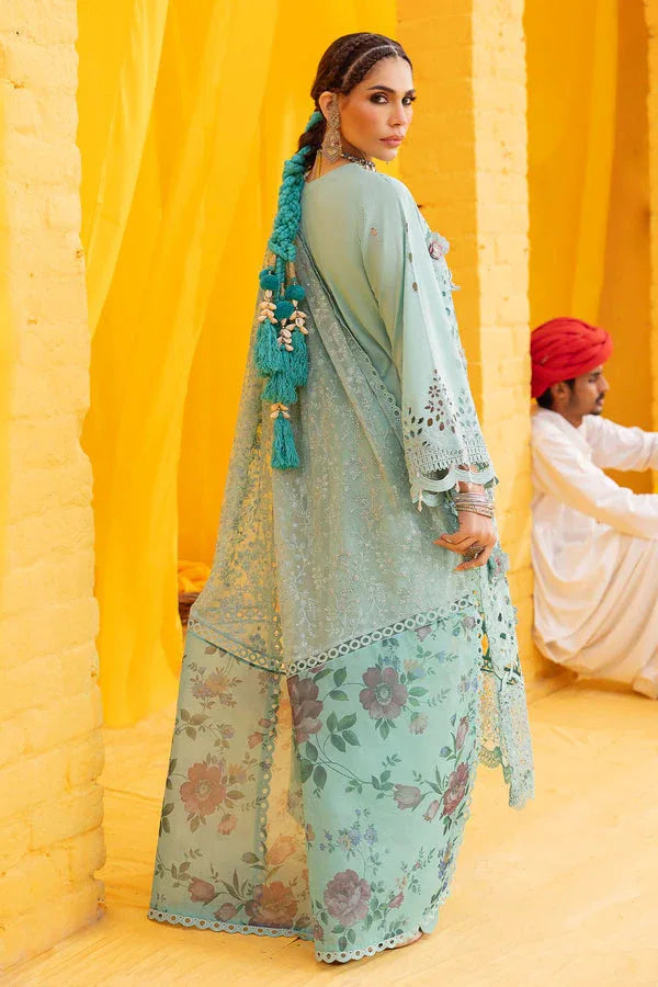 Nureh | Mela Luxury Lawn | NDS-102 - Aqsa Fabrics