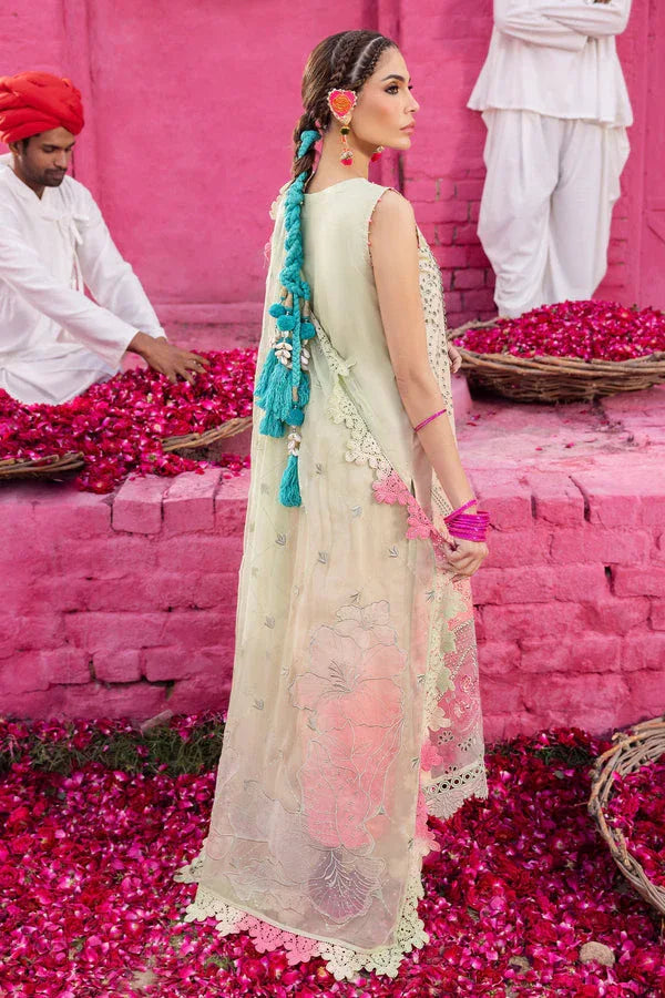 Nureh | Mela Luxury Lawn | NDS-103 - Aqsa Fabrics
