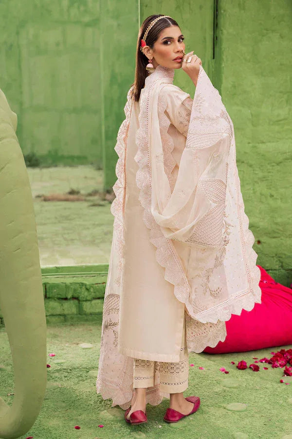 Nureh | Mela Luxury Lawn | NDS-104 - Aqsa Fabrics