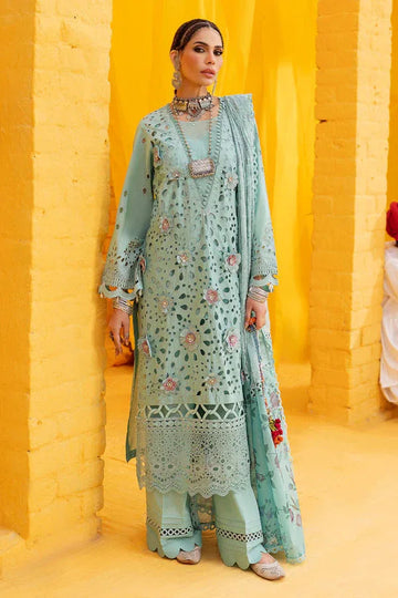Nureh | Mela Luxury Lawn | NDS-102 - Aqsa Fabrics