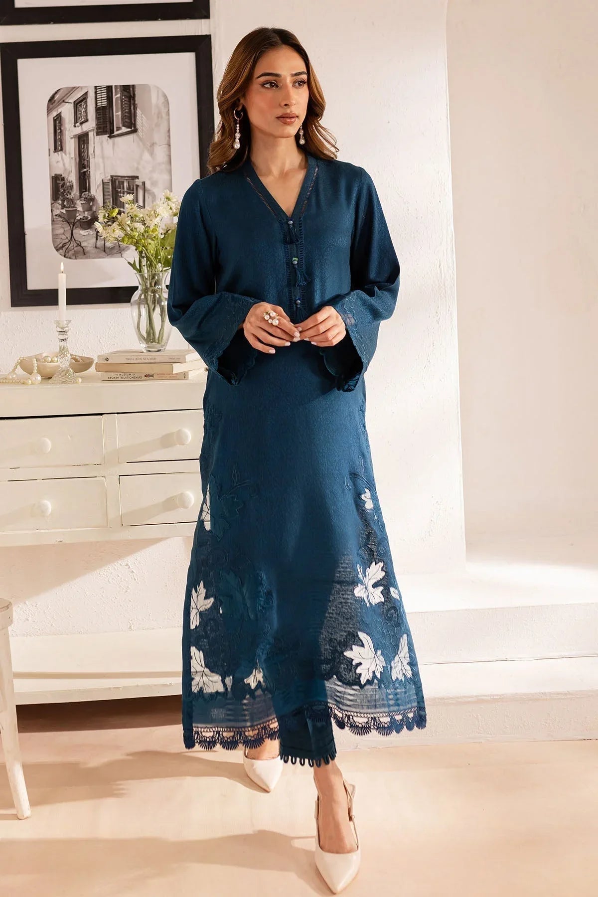 Nureh | Shades of Winter |  NP-588 - Aqsa Fabrics