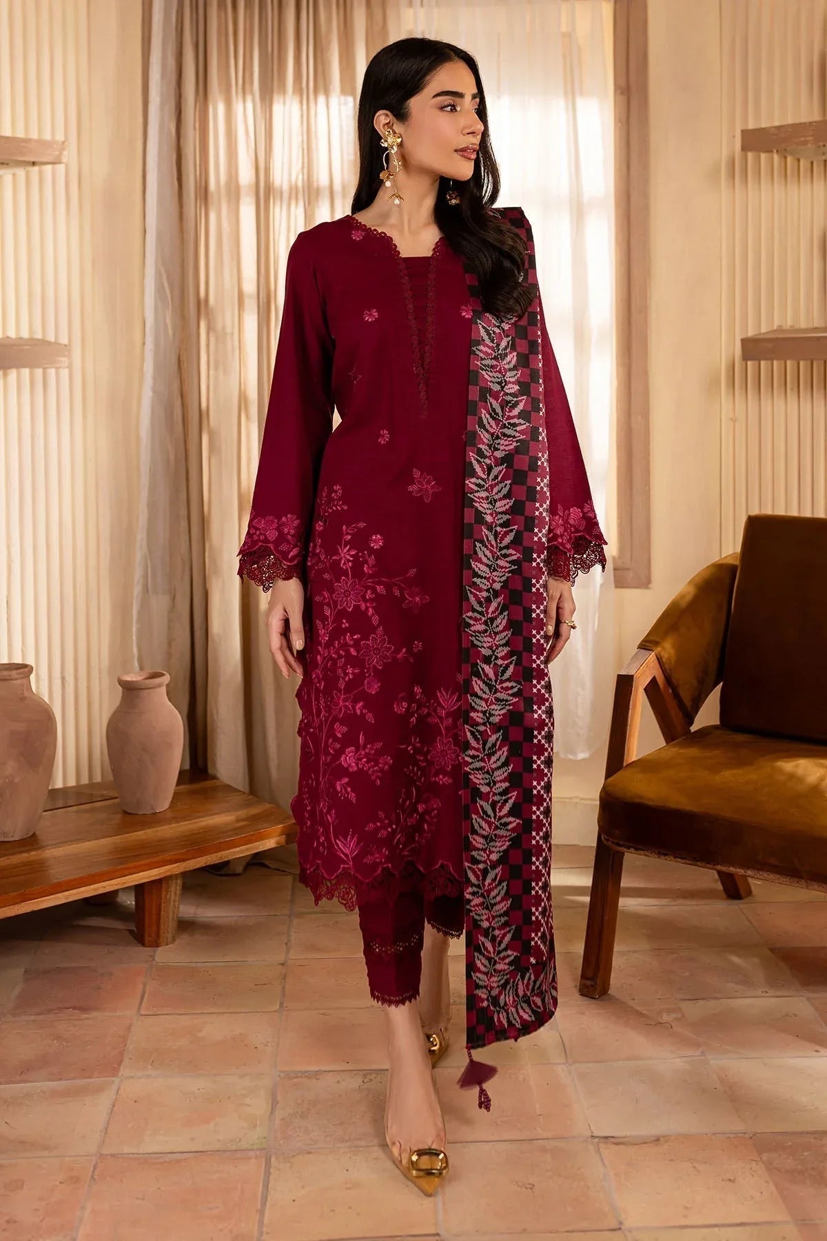 Nureh | Shades of Winter |  NP-578 - Aqsa Fabrics