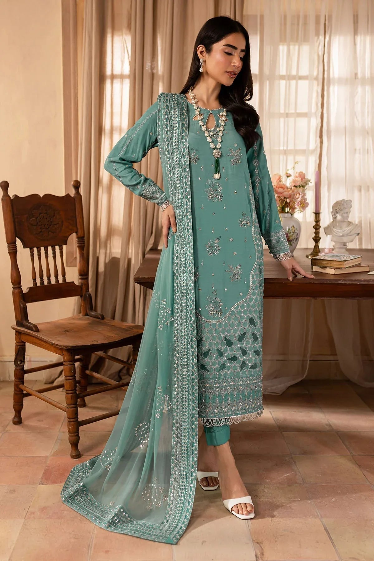 Nureh | Shades of Winter |  NP-576 - Aqsa Fabrics