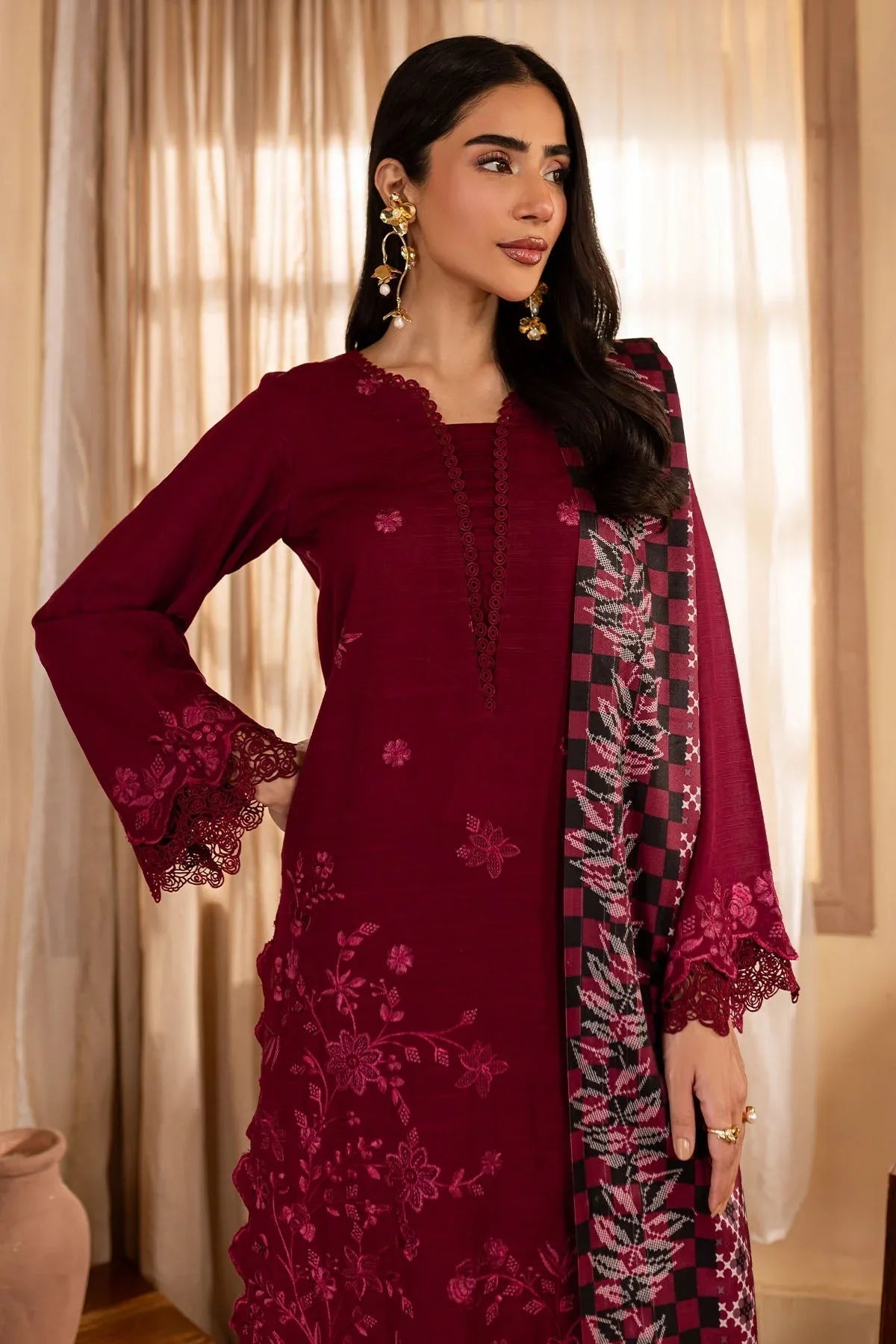 Nureh | Shades of Winter |  NP-578 - Aqsa Fabrics