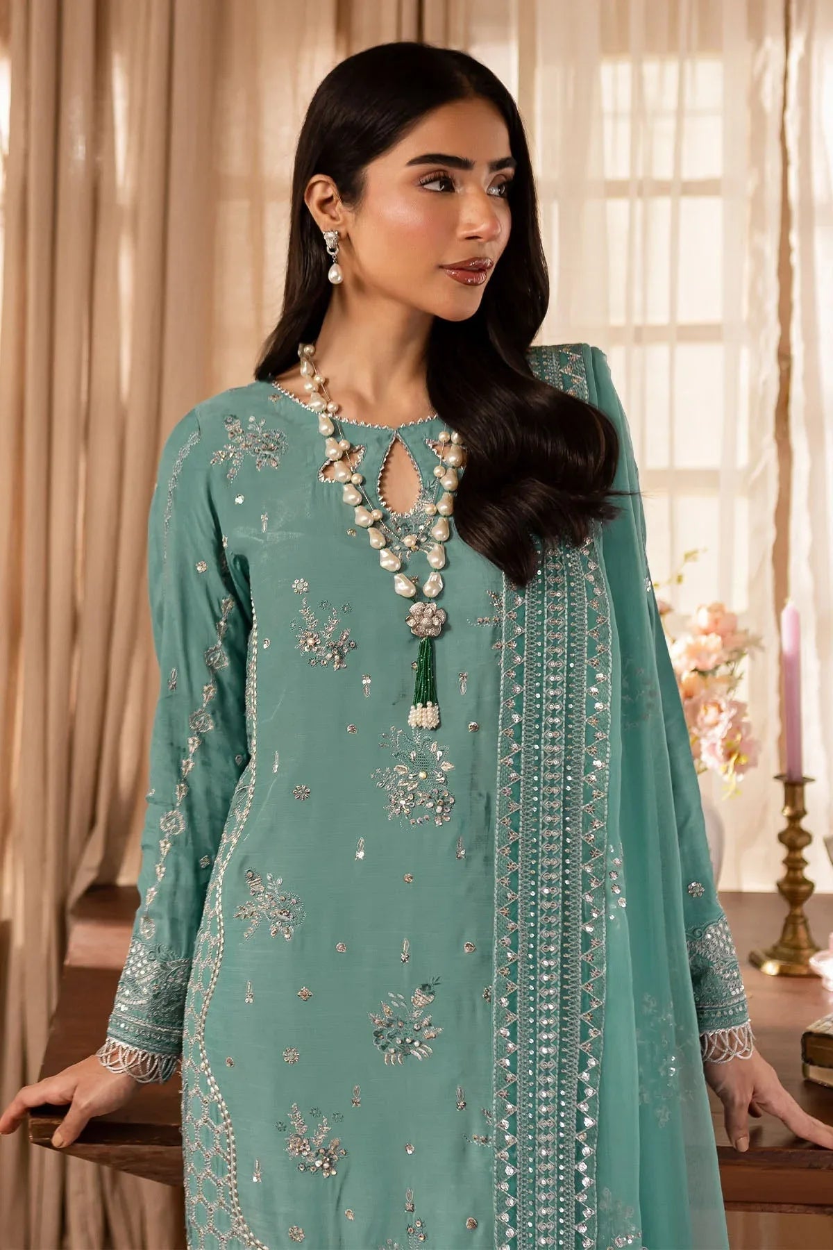 Nureh | Shades of Winter |  NP-576 - Aqsa Fabrics