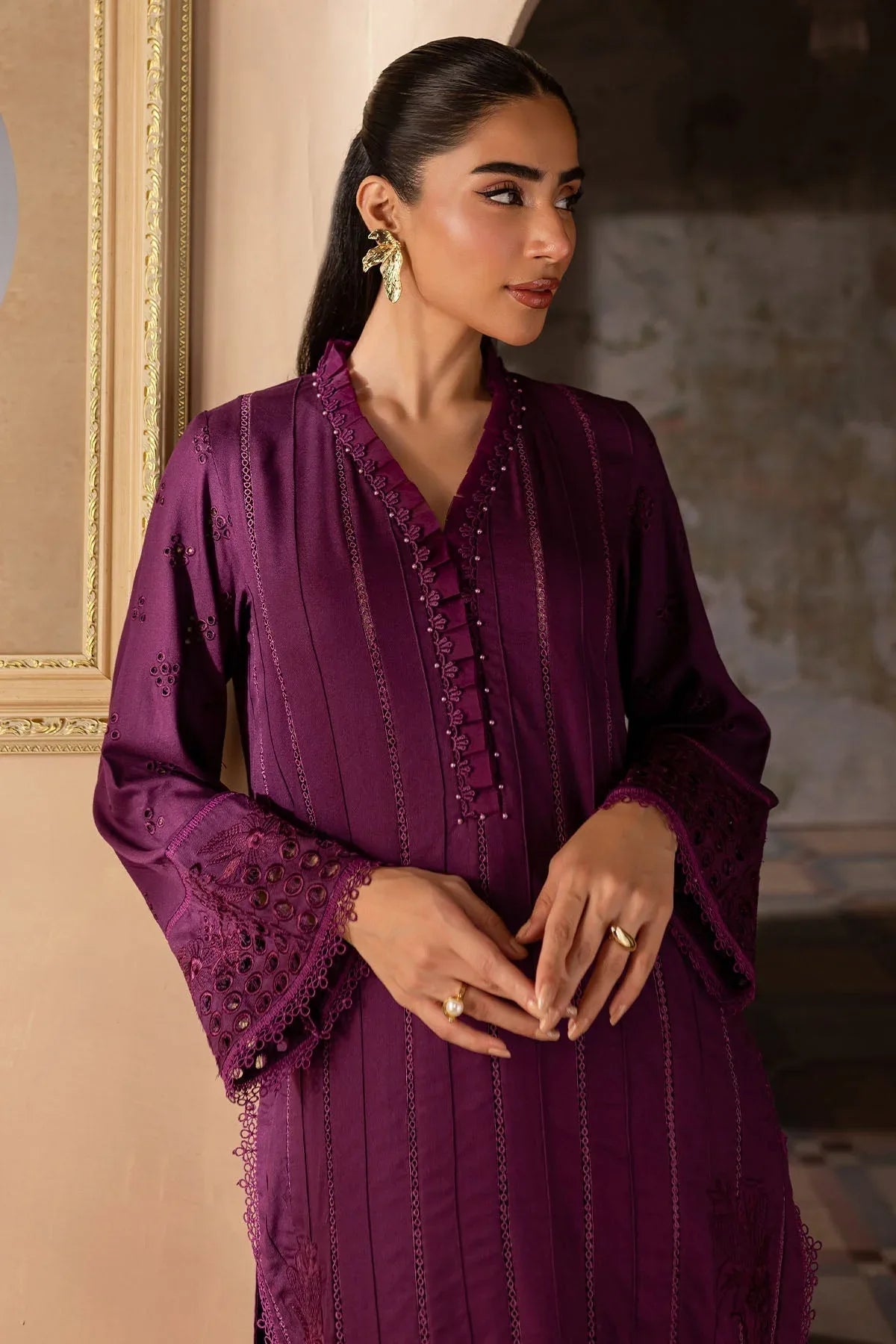 Nureh | Shades of Winter |  NP-577 - Aqsa Fabrics