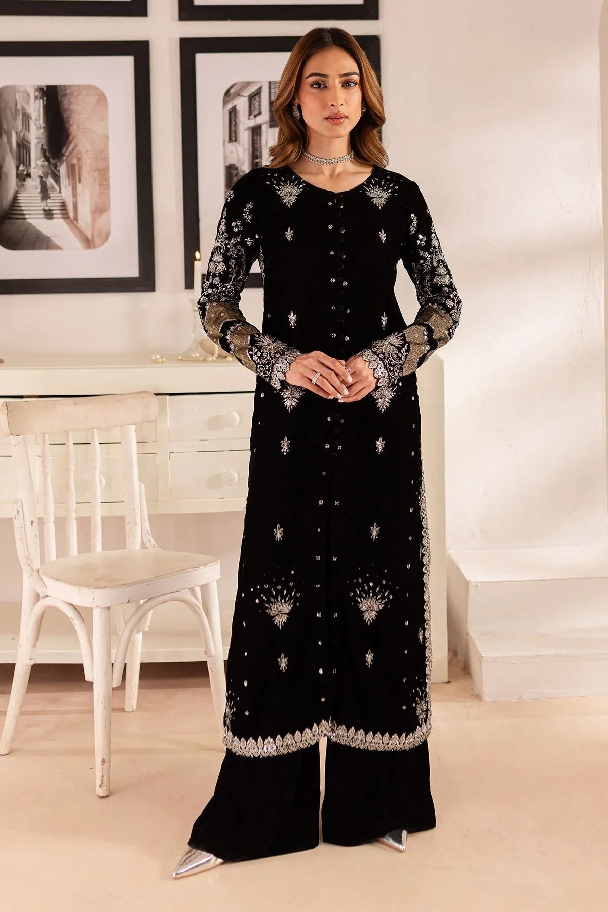 Nureh | Shades of Winter |  NP-592 - Aqsa Fabrics