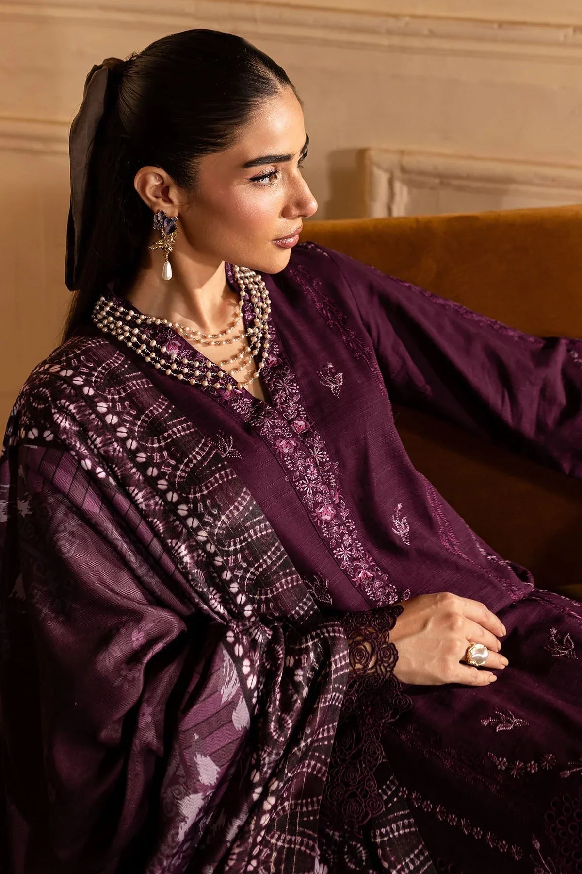Nureh | Shades of Winter |  NP-581 - Aqsa Fabrics