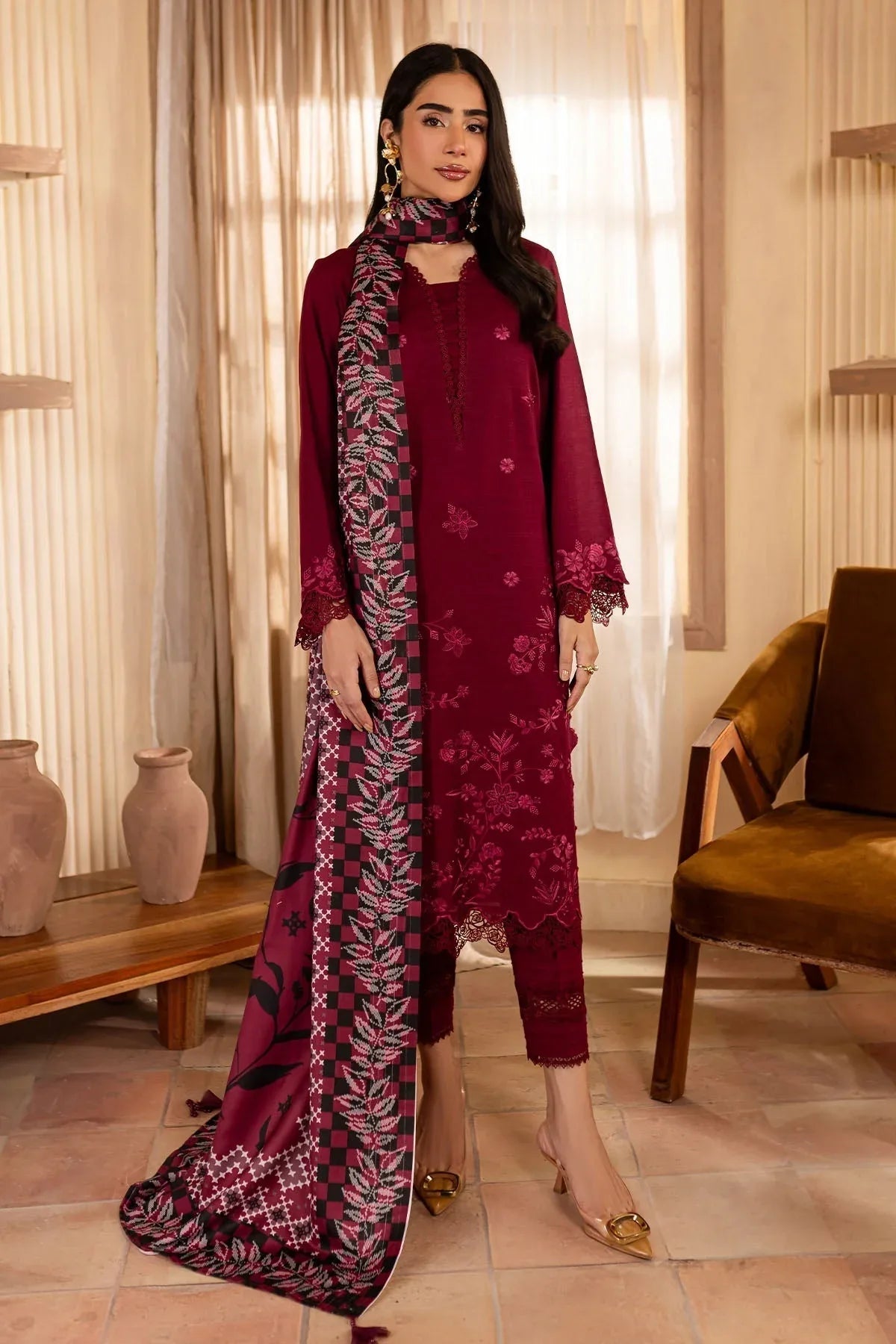 Nureh | Shades of Winter |  NP-578 - Aqsa Fabrics