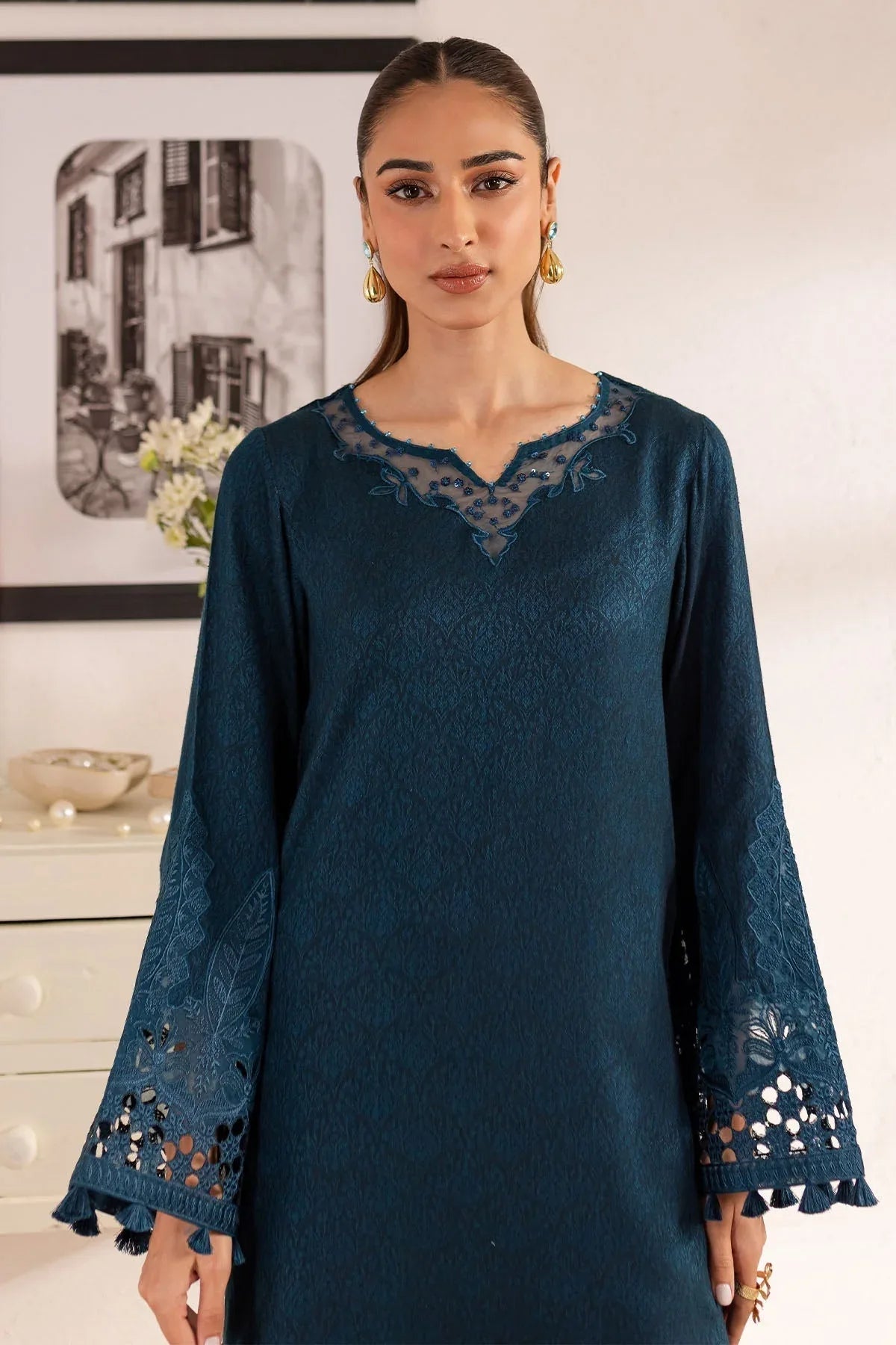 Nureh | Shades of Winter |  NP-589 - Aqsa Fabrics