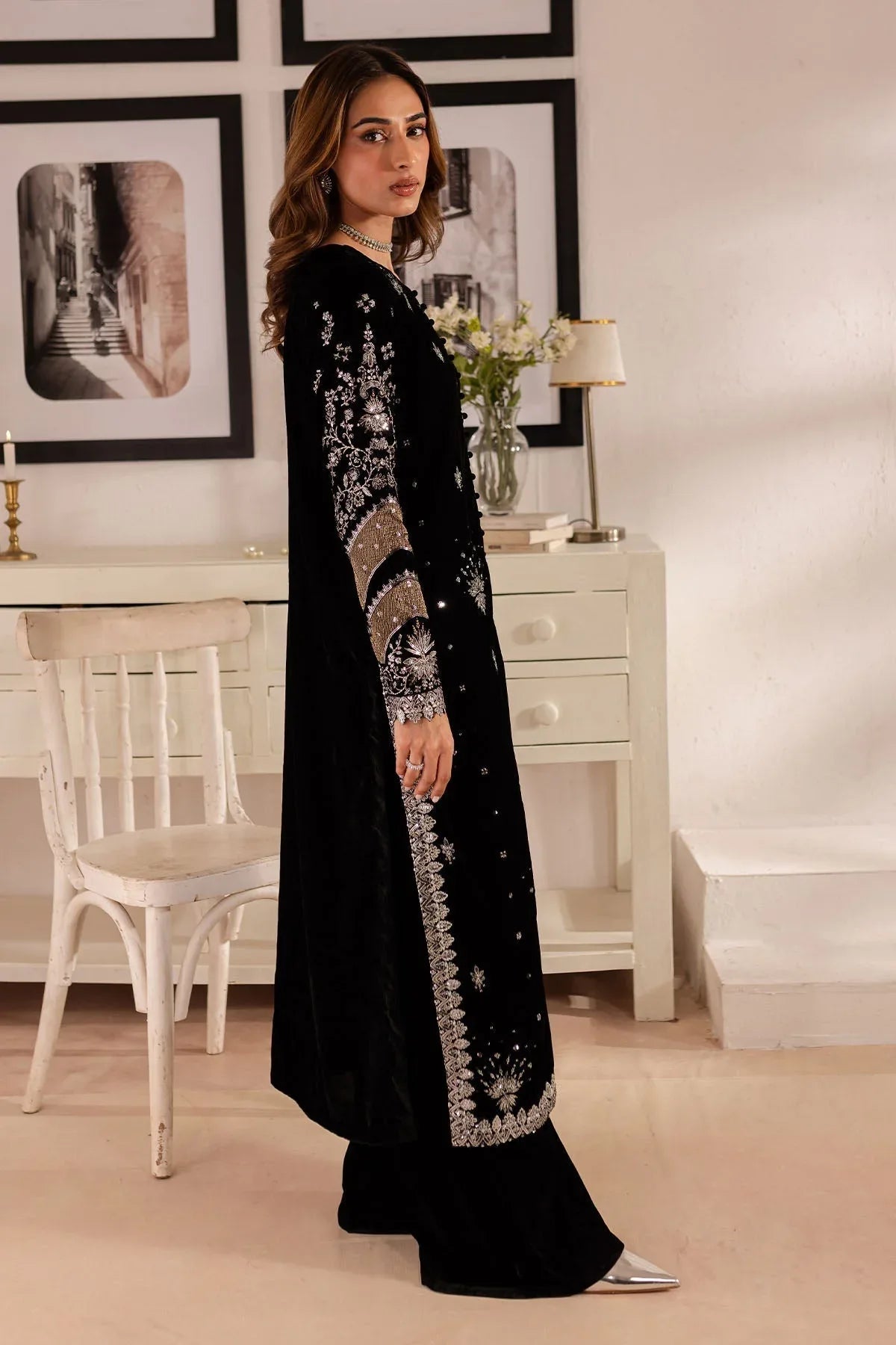 Nureh | Shades of Winter |  NP-592 - Aqsa Fabrics