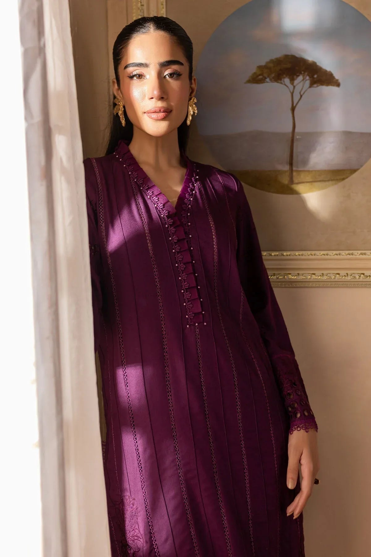 Nureh | Shades of Winter |  NP-577 - Aqsa Fabrics