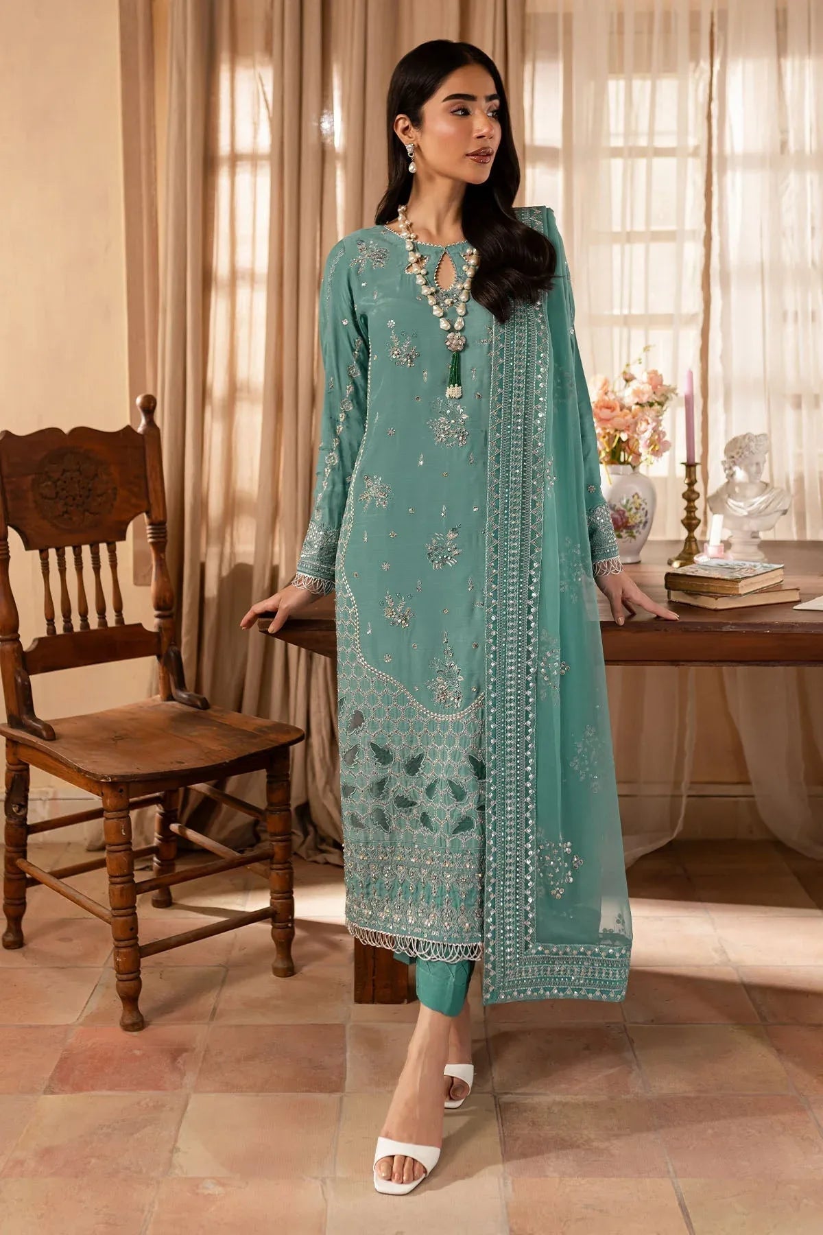 Nureh | Shades of Winter |  NP-576 - Aqsa Fabrics