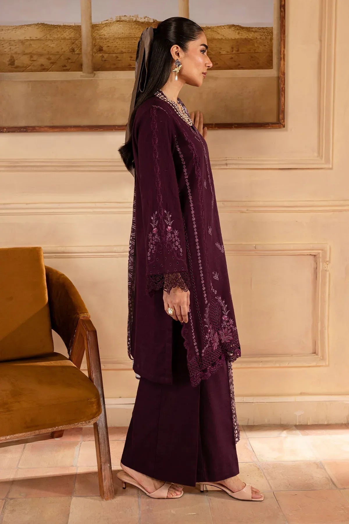 Nureh | Shades of Winter |  NP-581 - Aqsa Fabrics