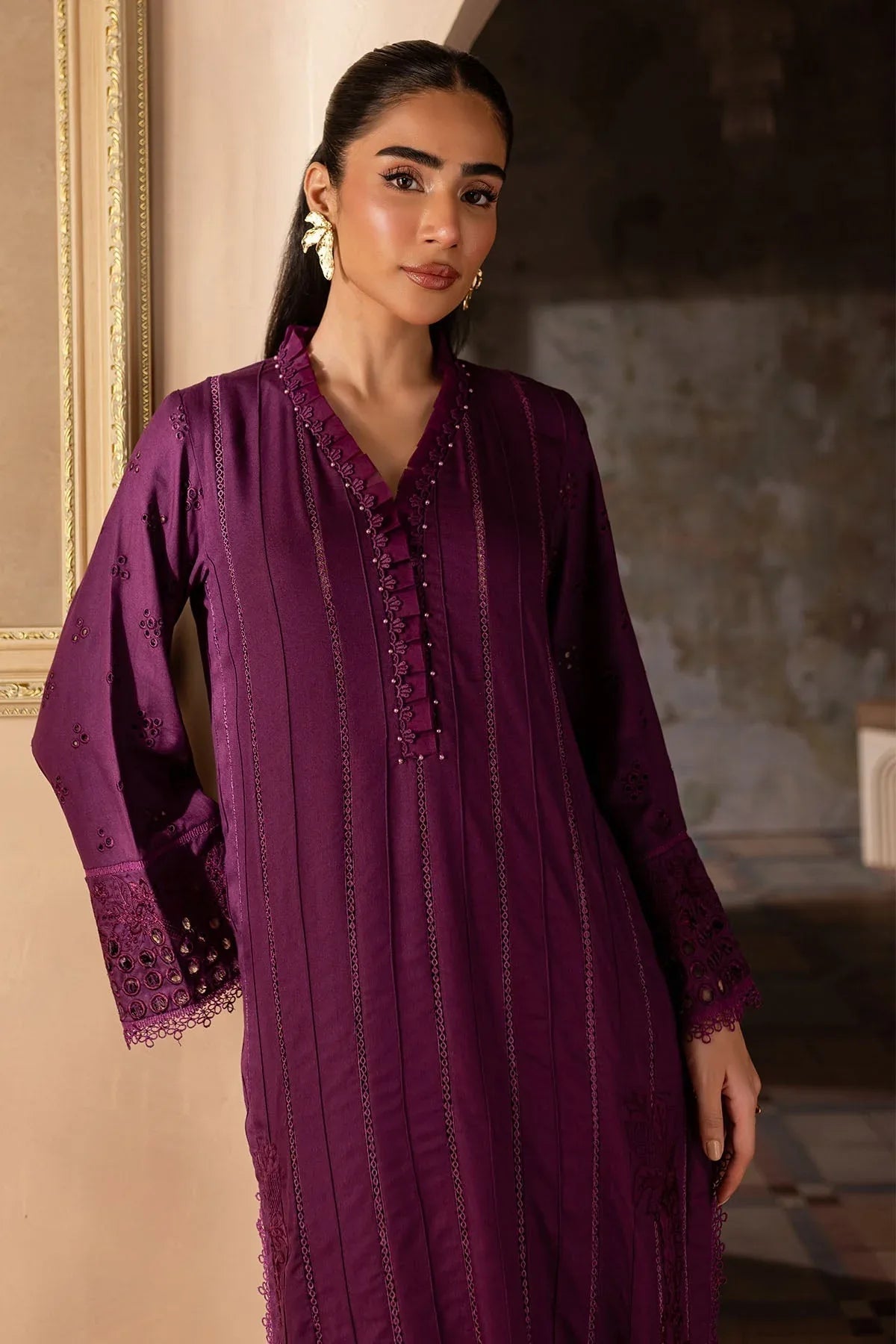 Nureh | Shades of Winter |  NP-577 - Aqsa Fabrics