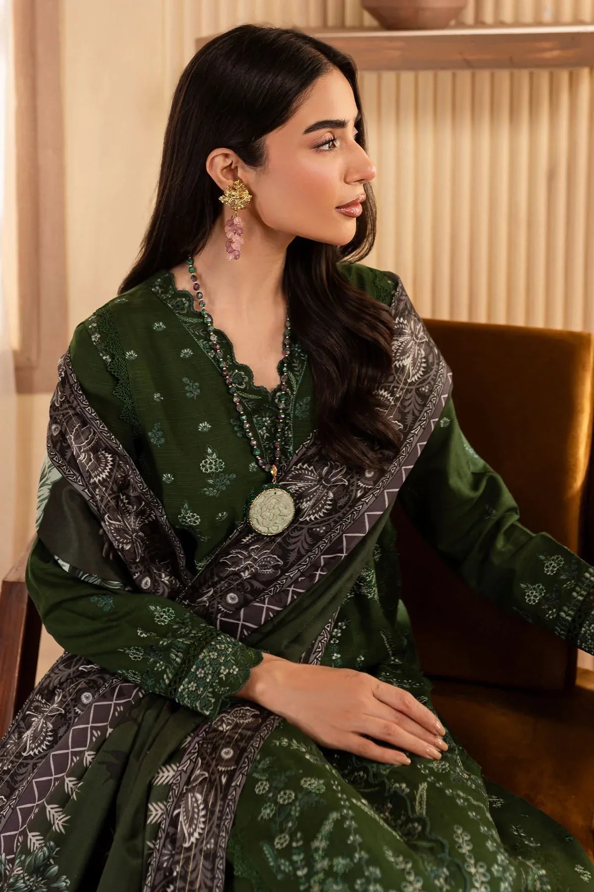 Nureh | Shades of Winter |  NP-579 - Aqsa Fabrics