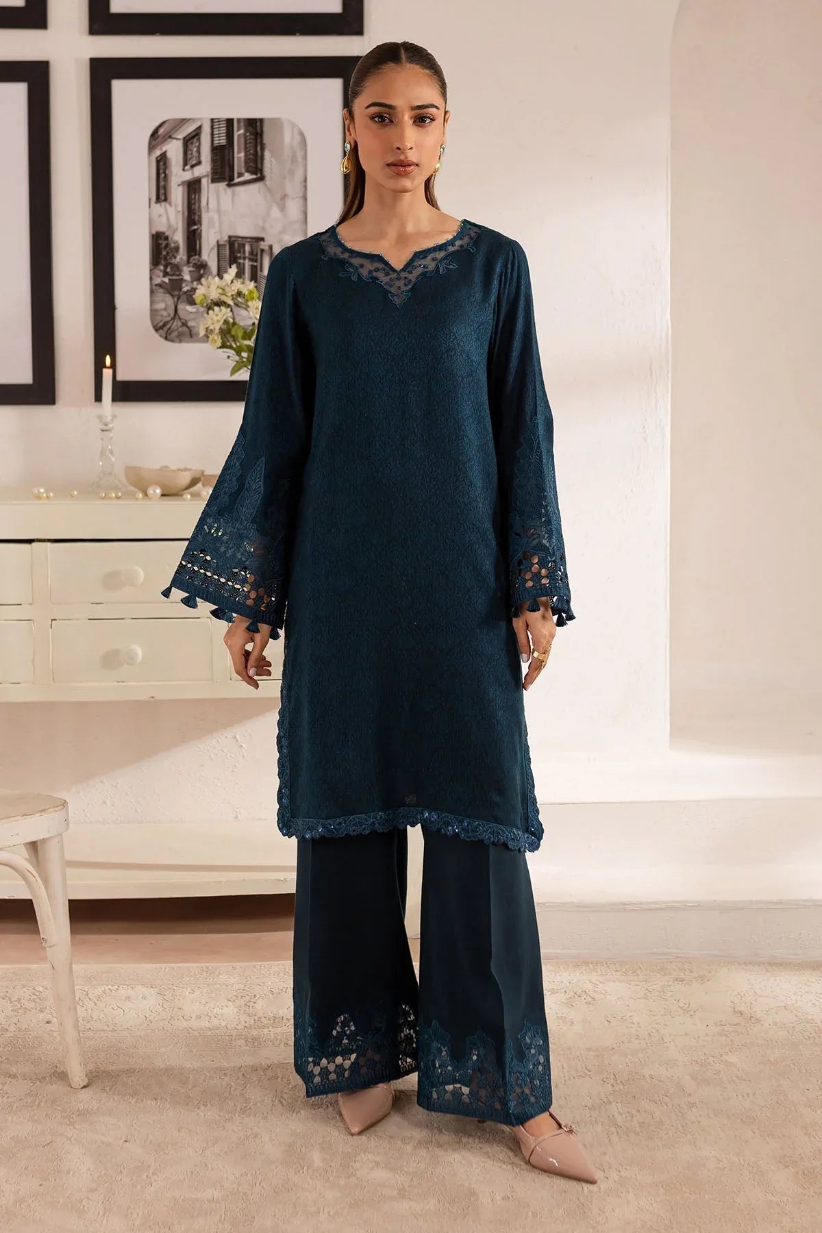 Nureh | Shades of Winter |  NP-589 - Aqsa Fabrics