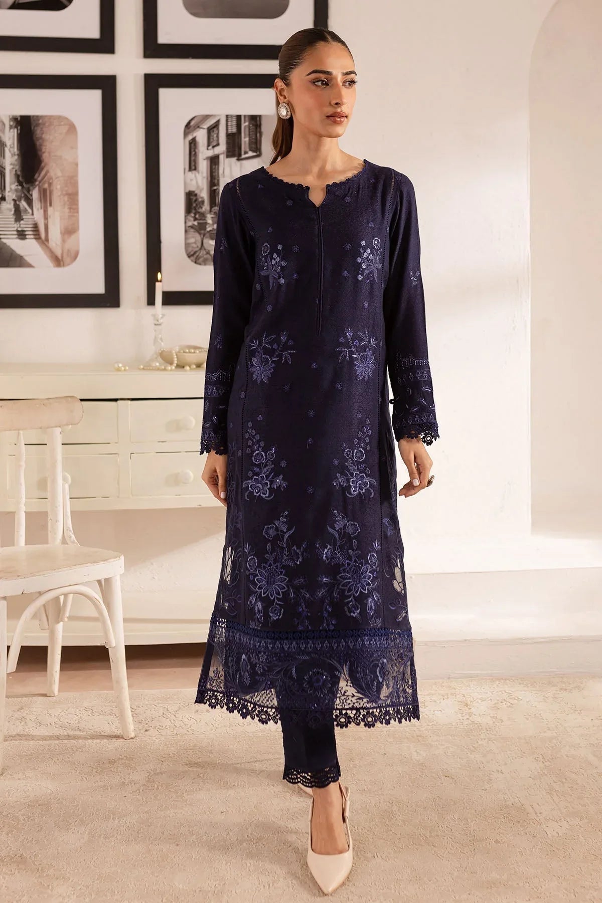 Nureh | Shades of Winter |  NP-591 - Aqsa Fabrics