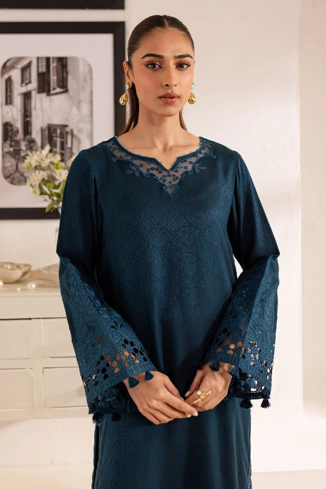 Nureh | Shades of Winter |  NP-589 - Aqsa Fabrics