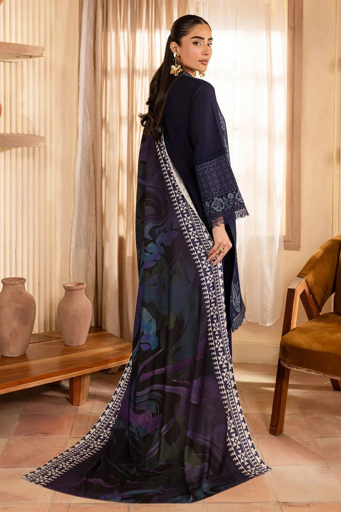 Nureh | Shades of Winter |  NP-582 - Aqsa Fabrics