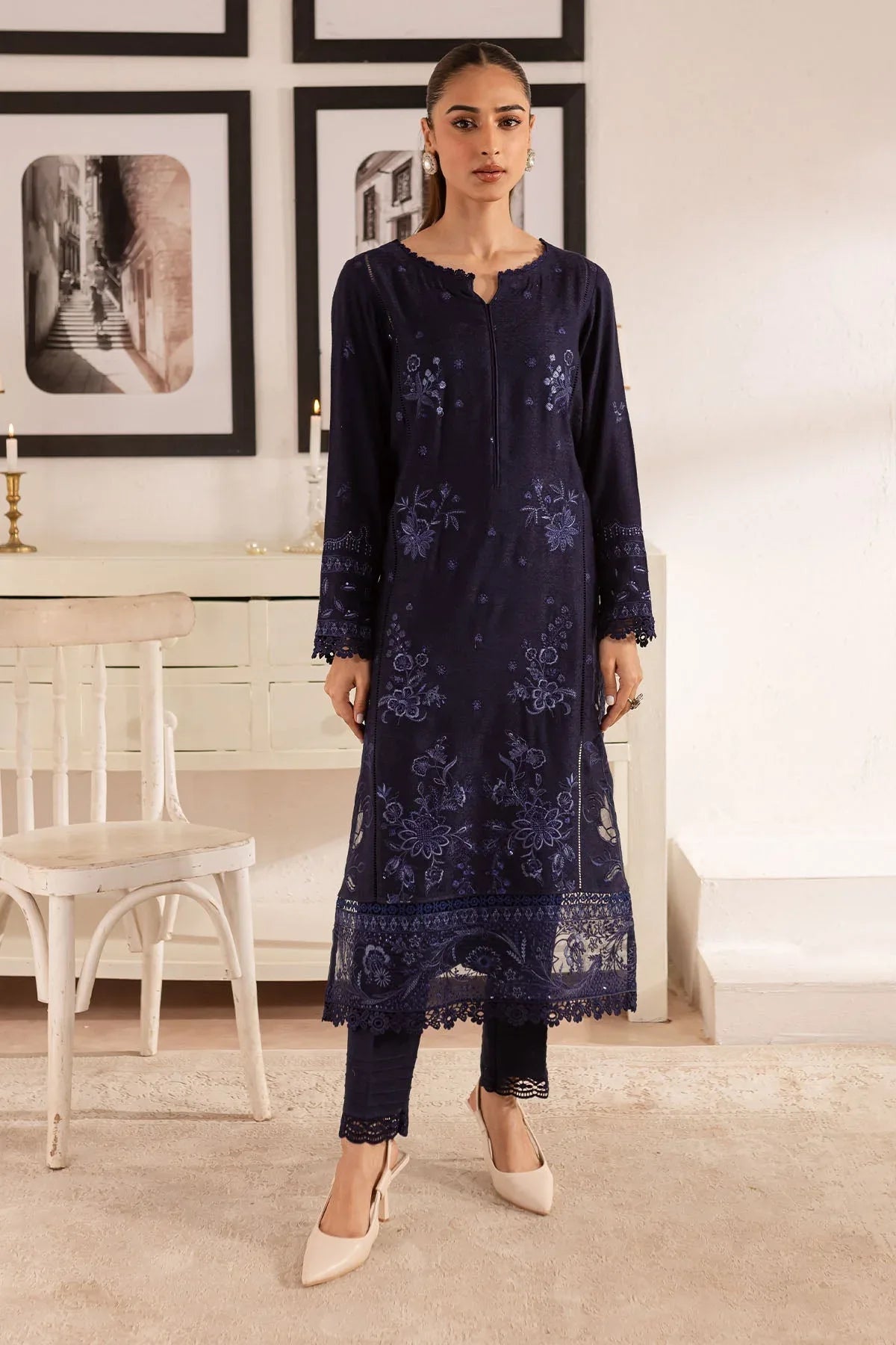 Nureh | Shades of Winter |  NP-591 - Aqsa Fabrics