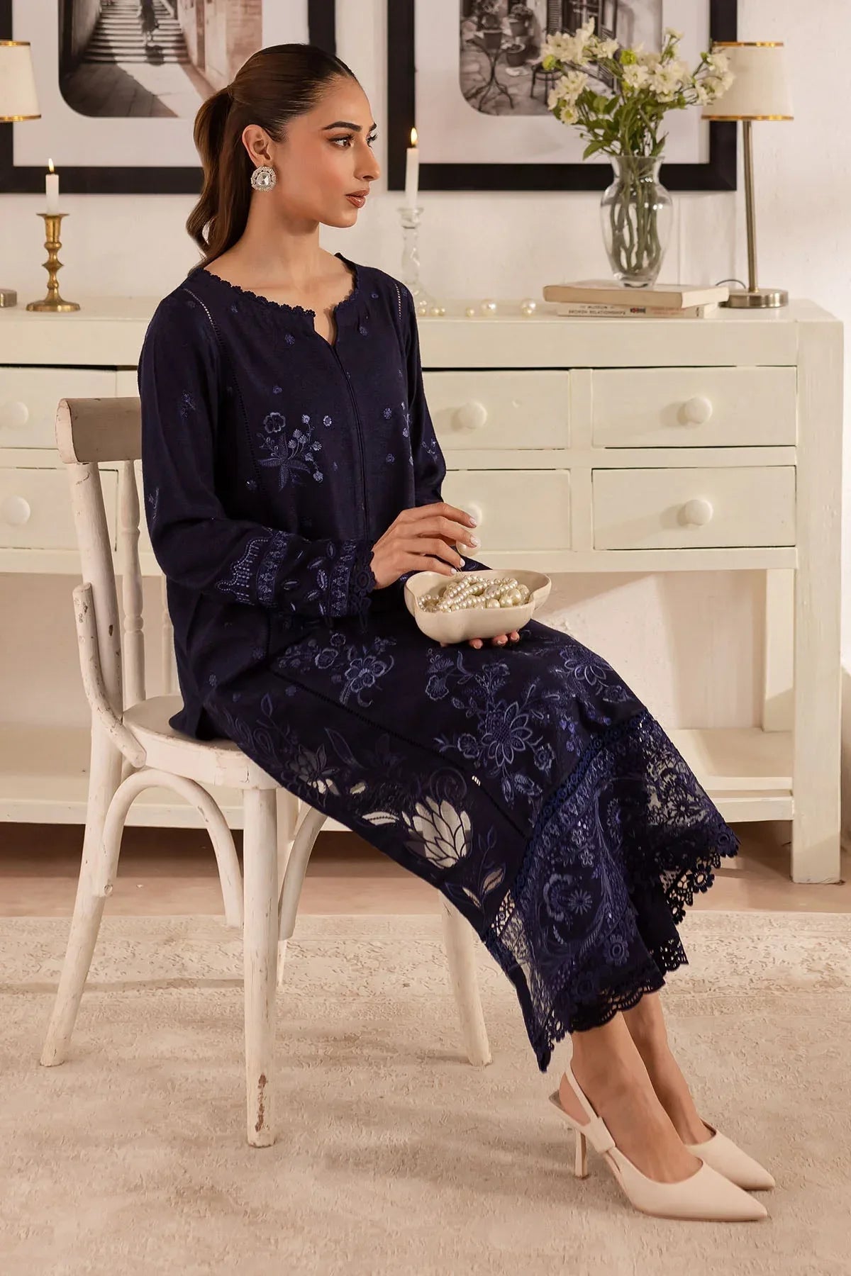 Nureh | Shades of Winter |  NP-591 - Aqsa Fabrics