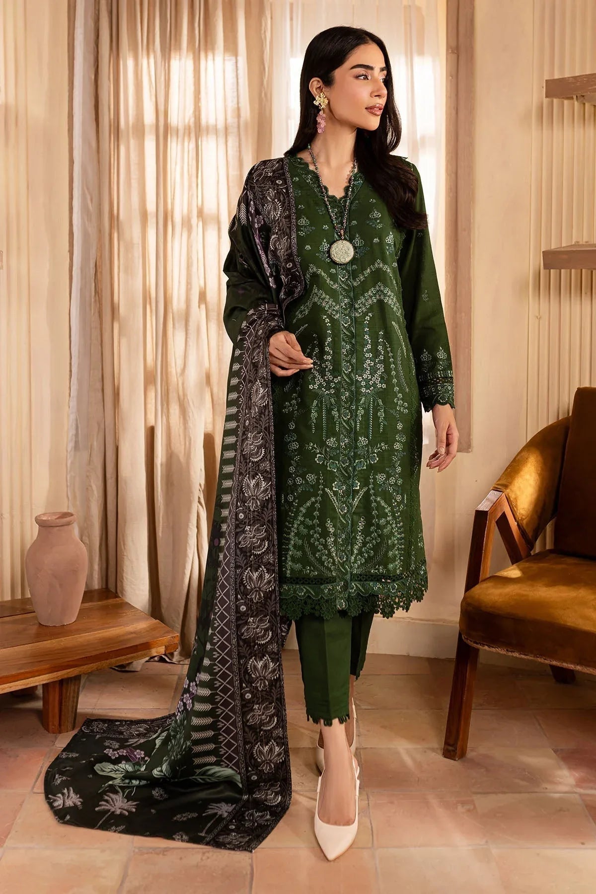 Nureh | Shades of Winter |  NP-579 - Aqsa Fabrics