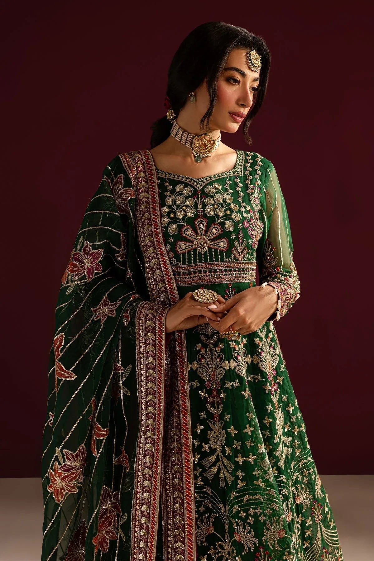 Nureh | Wedding Formals 24 | FP-133 - Aqsa Fabrics
