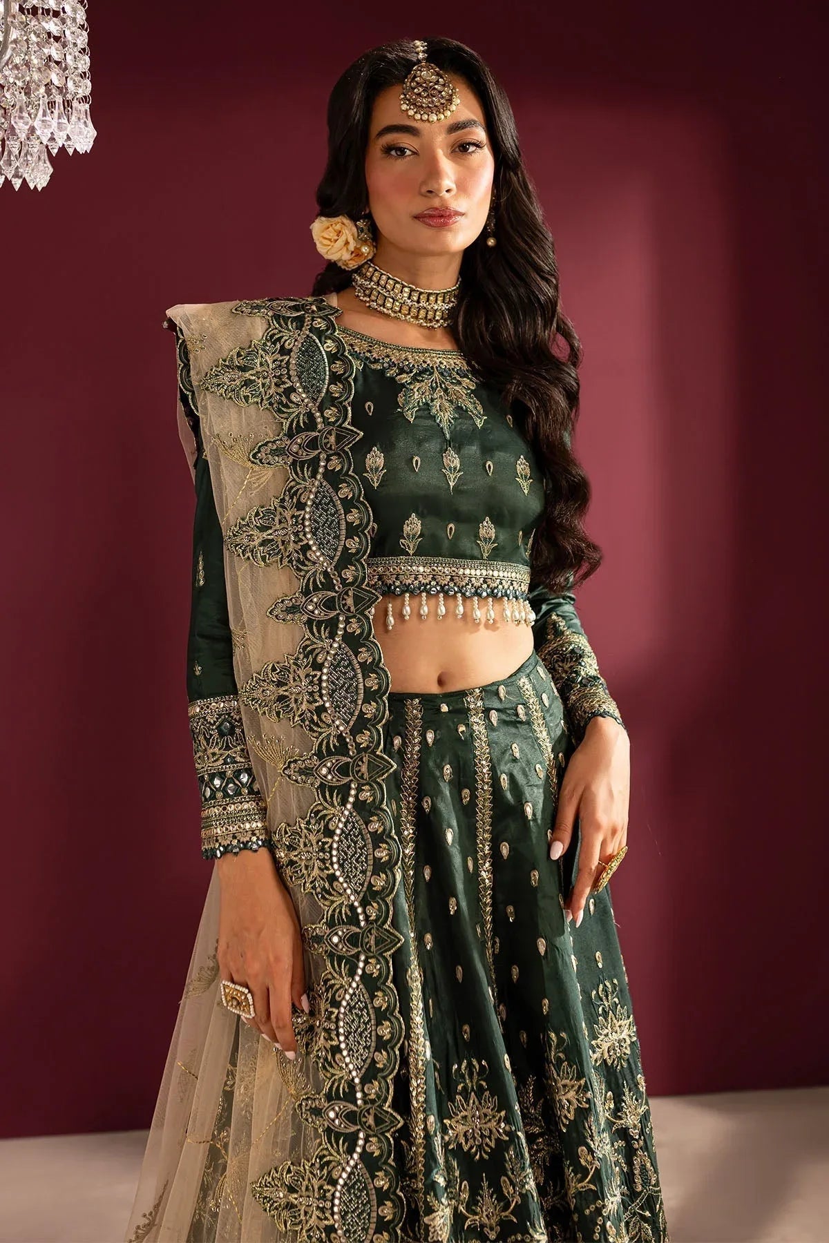 Nureh | Wedding Formals 24 | FP-135 - Aqsa Fabrics