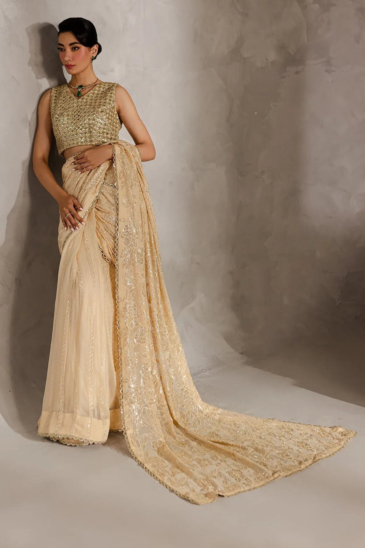 Nureh | Wedding Formals 24 | FP-145 - Aqsa Fabrics