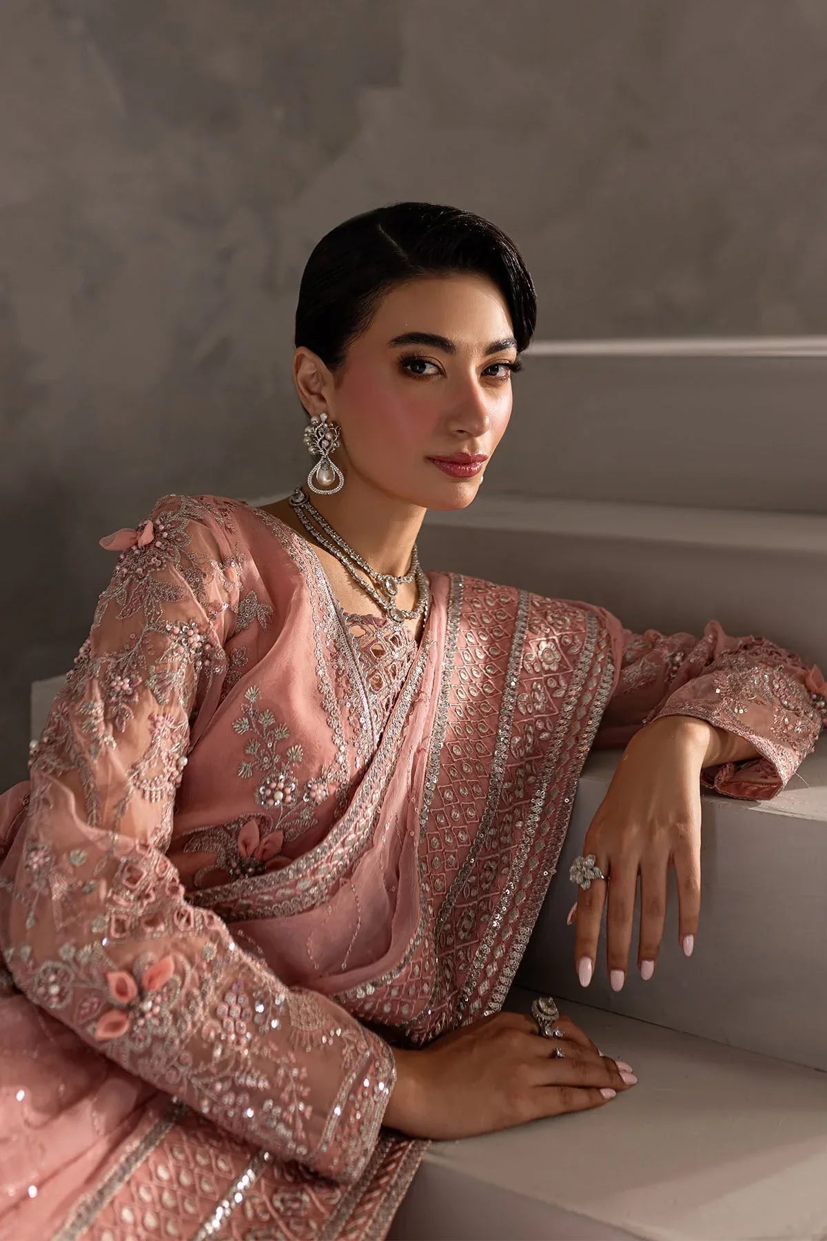 Nureh | Wedding Formals 24 | FP-144 - Aqsa Fabrics