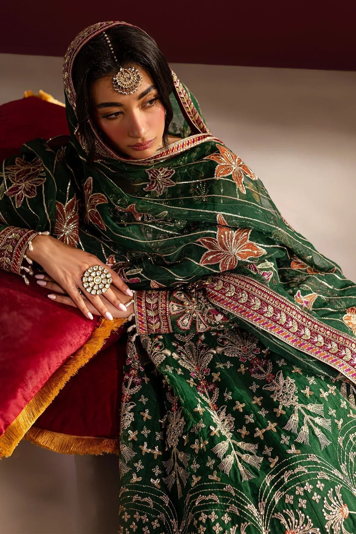 Nureh | Wedding Formals 24 | FP-133 - Aqsa Fabrics