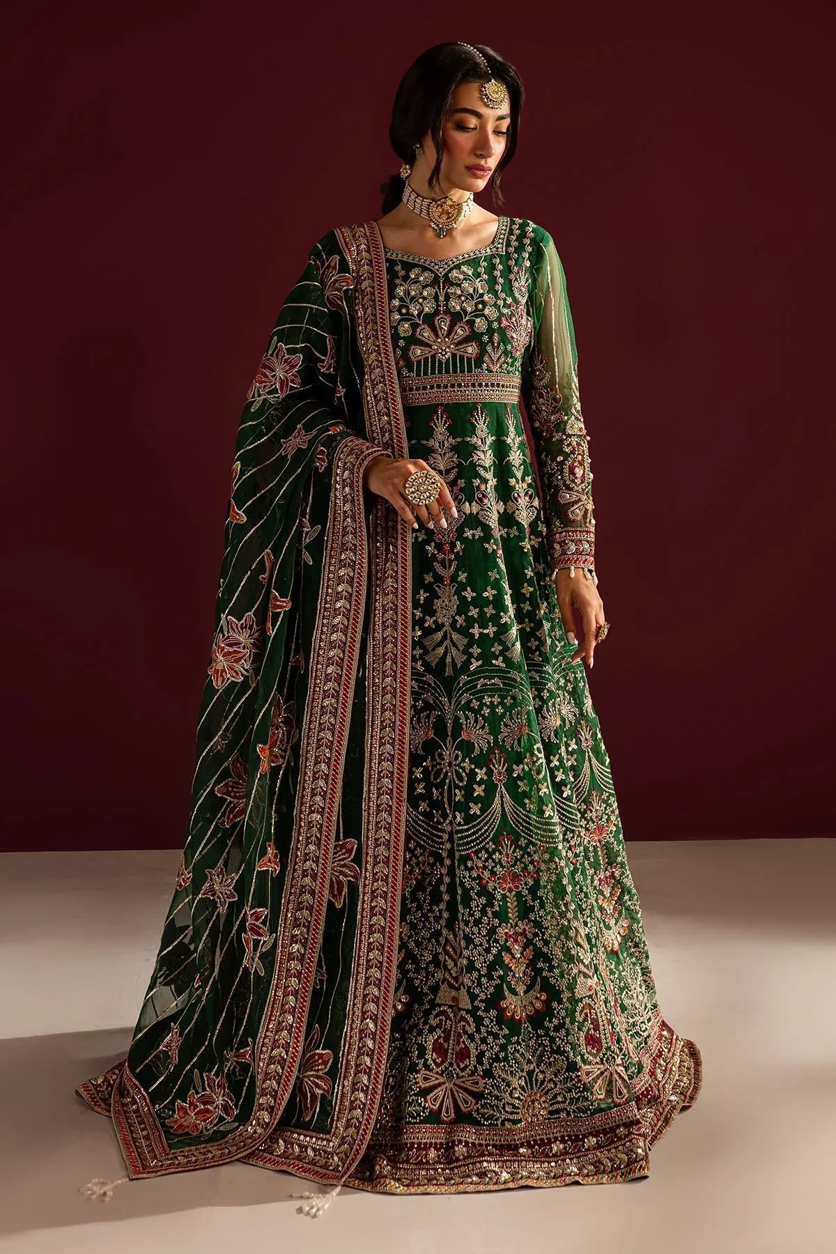 Nureh | Wedding Formals 24 | FP-133 - Aqsa Fabrics
