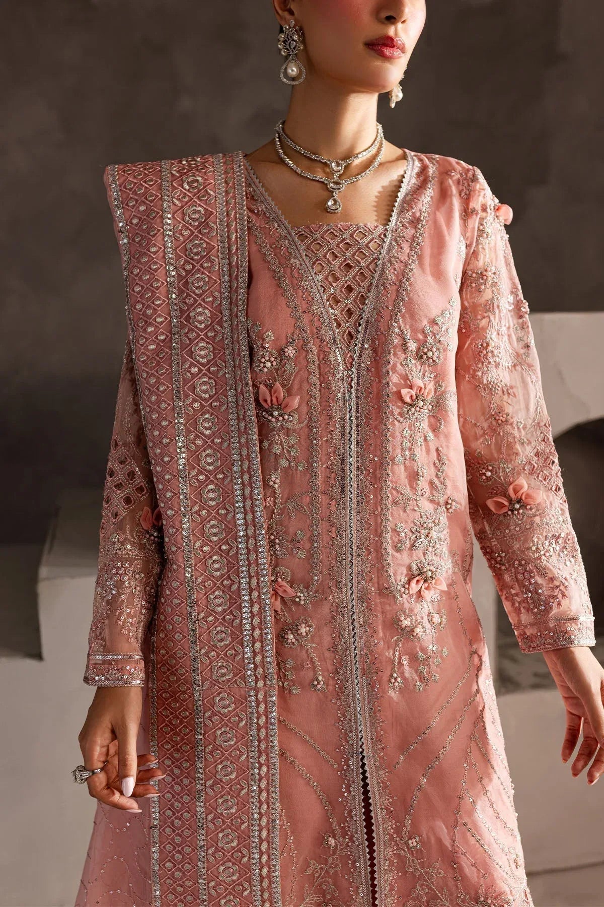 Nureh | Wedding Formals 24 | FP-144 - Aqsa Fabrics