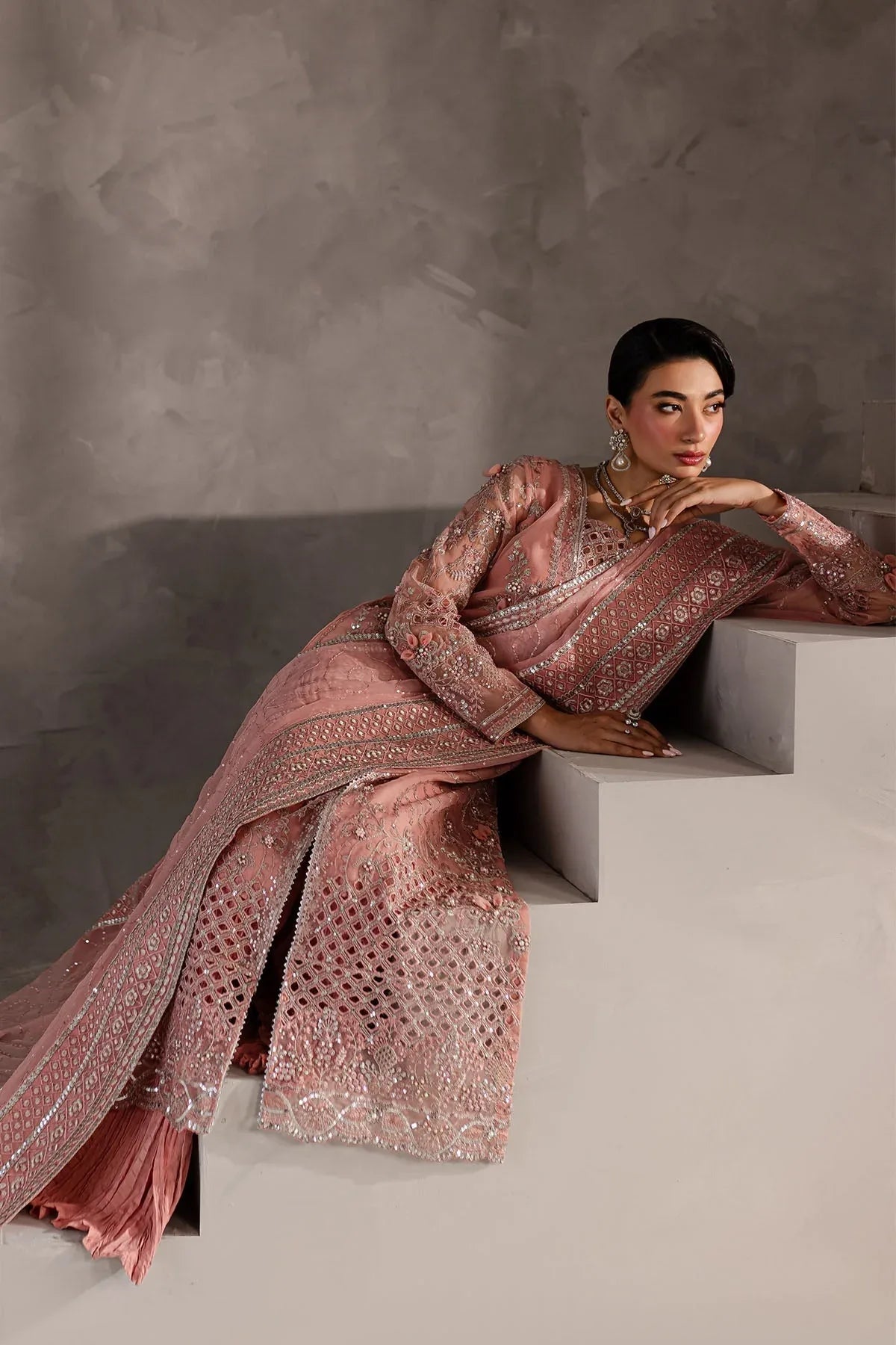Nureh | Wedding Formals 24 | FP-144 - Aqsa Fabrics