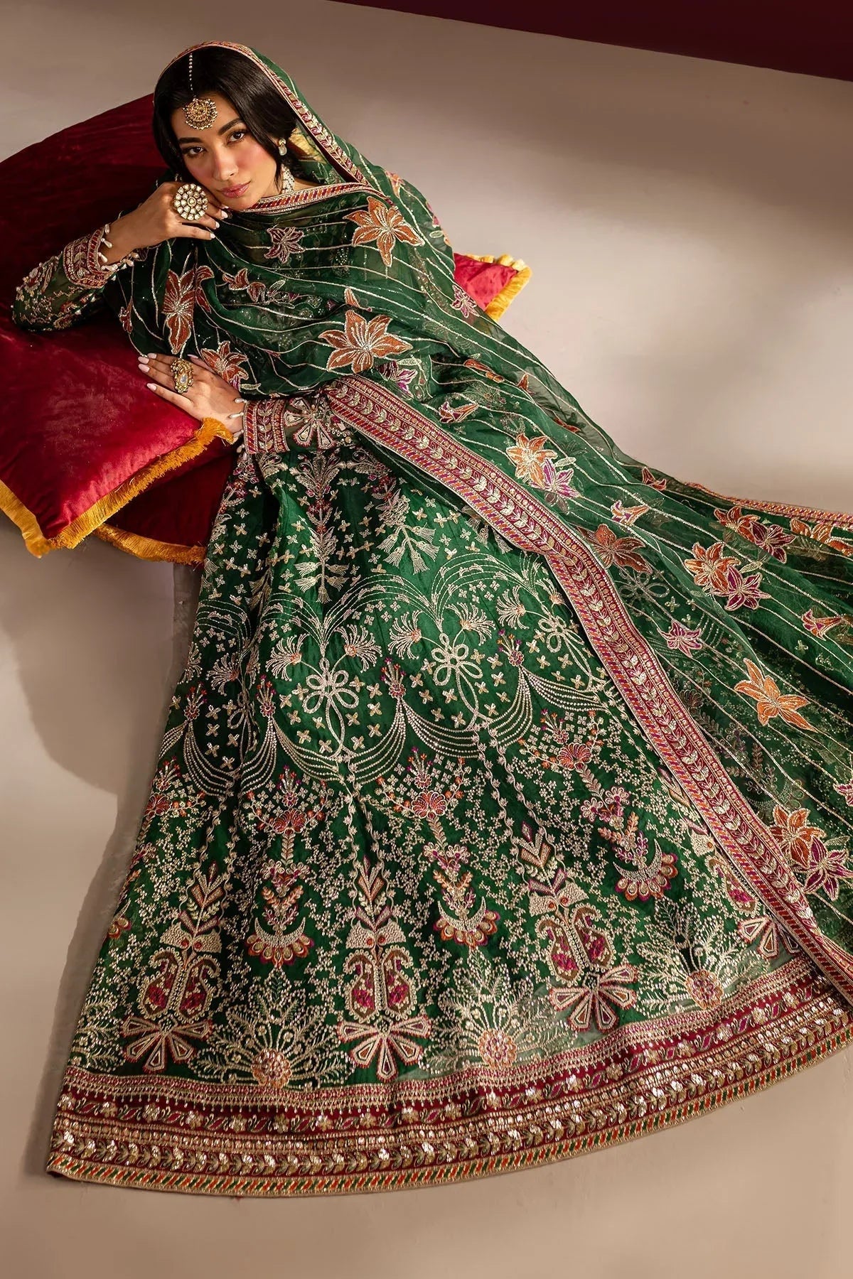 Nureh | Wedding Formals 24 | FP-133 - Aqsa Fabrics