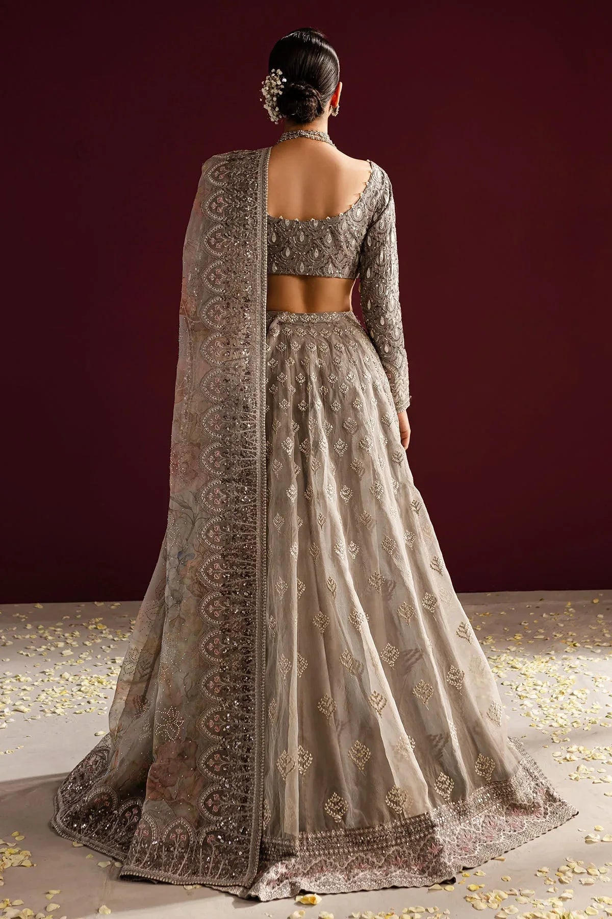Nureh | Wedding Formals 24 | FP-128 - Aqsa Fabrics