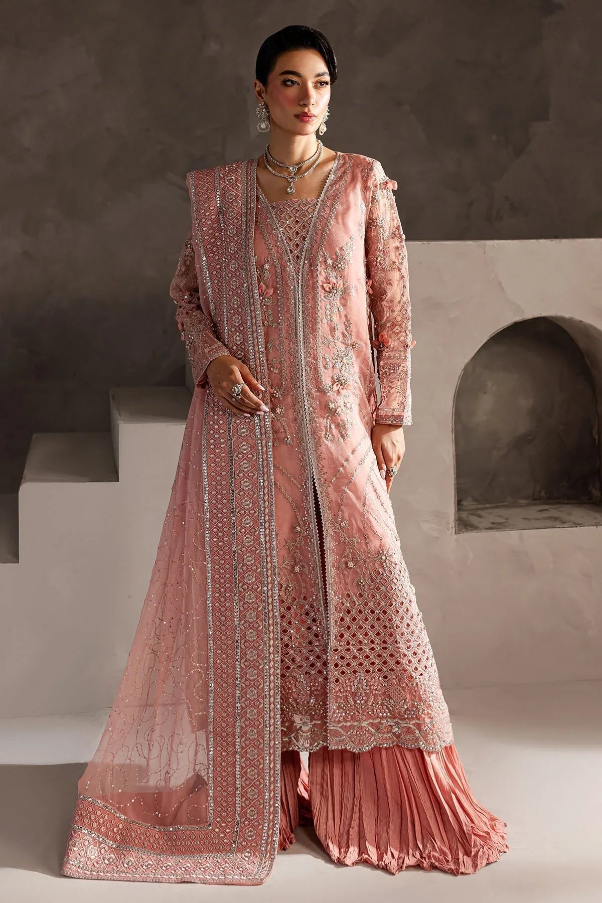 Nureh | Wedding Formals 24 | FP-144 - Aqsa Fabrics