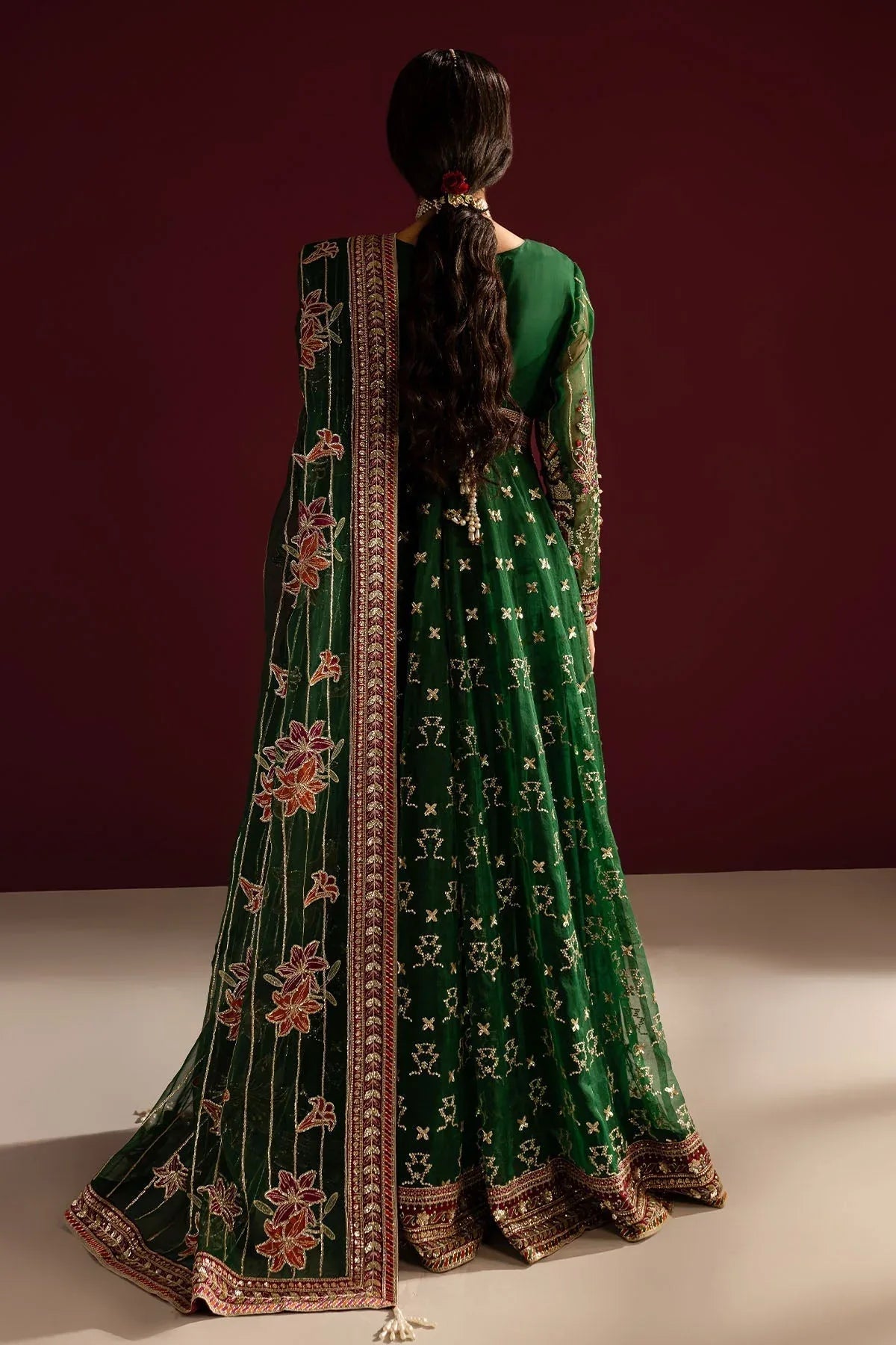 Nureh | Wedding Formals 24 | FP-133 - Aqsa Fabrics