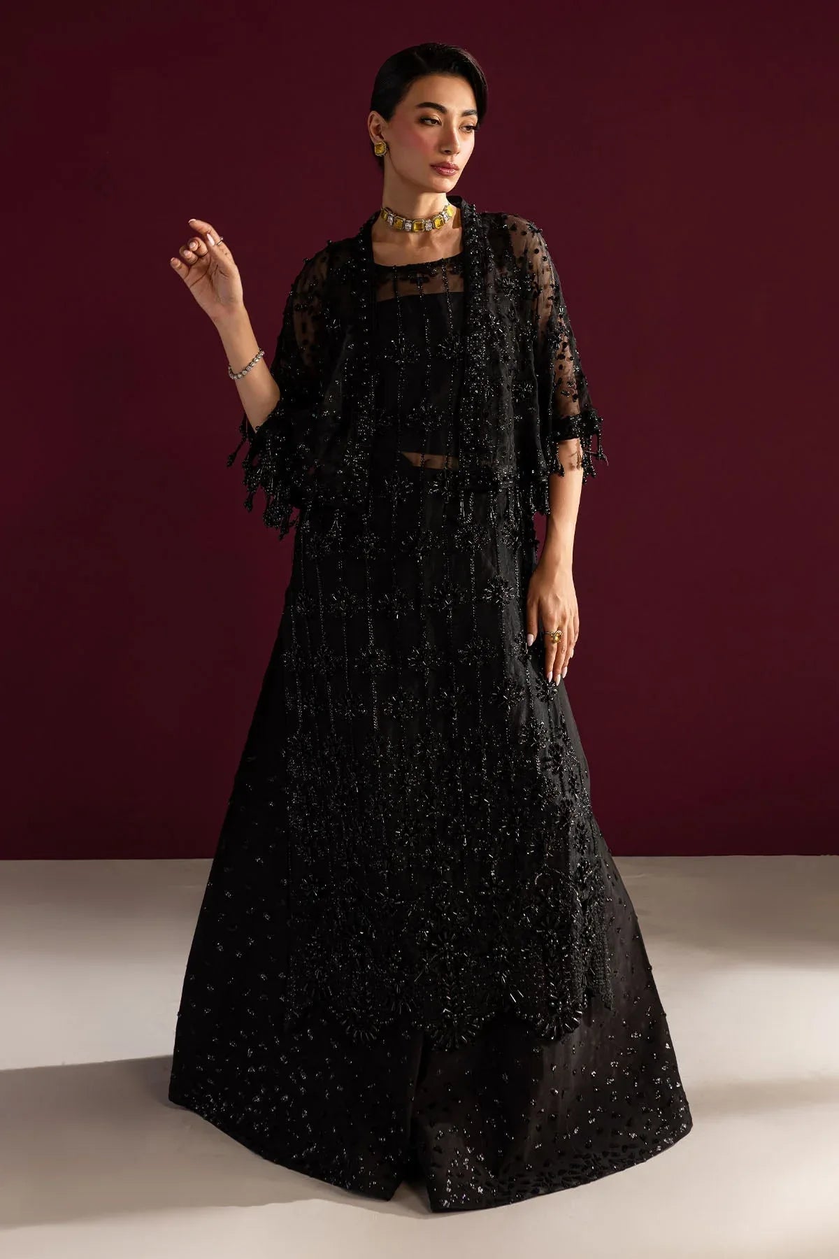Nureh | Wedding Formals 24 | FP-143 - Aqsa Fabrics