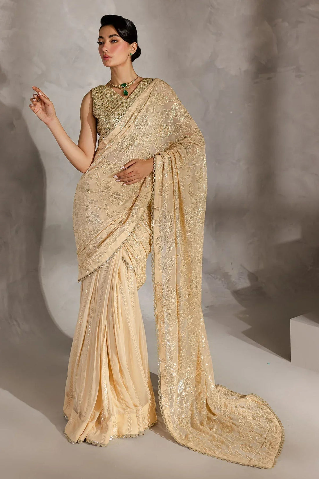 Nureh | Wedding Formals 24 | FP-145 - Aqsa Fabrics