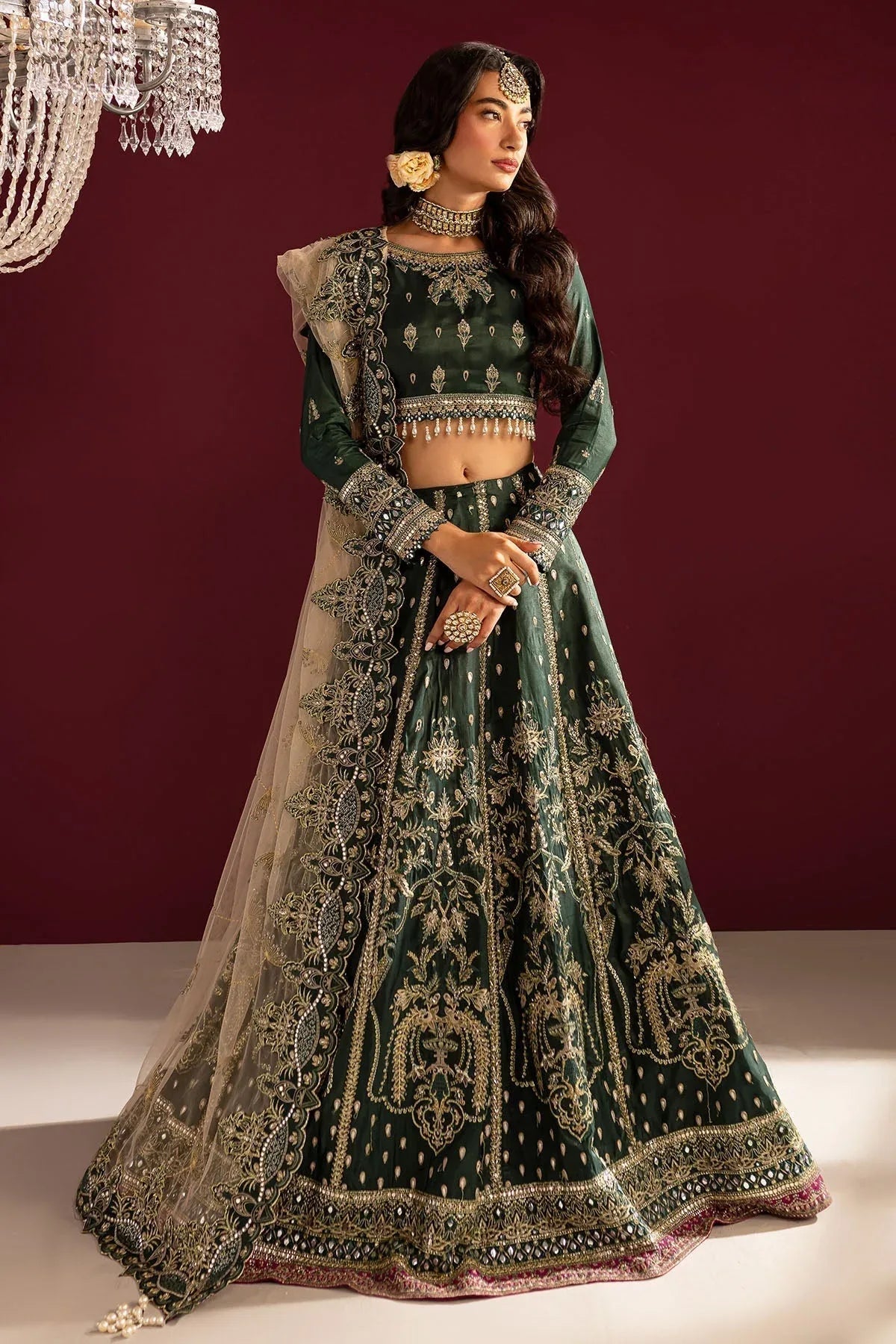 Nureh | Wedding Formals 24 | FP-135 - Aqsa Fabrics