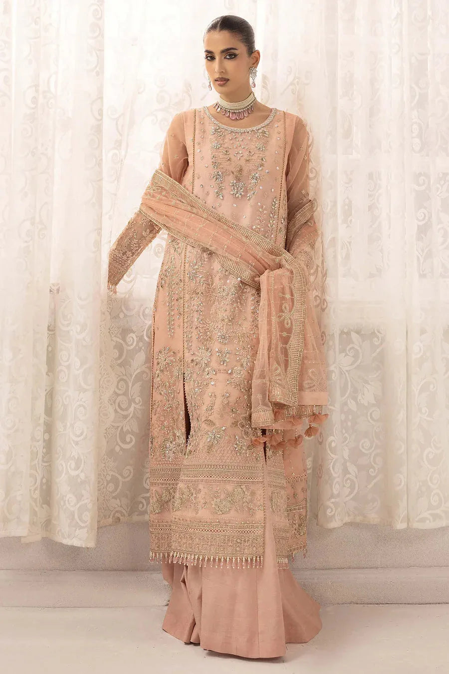 Adans Libas | Perfume Formals | PERFUME 7809 - Aqsa Fabrics