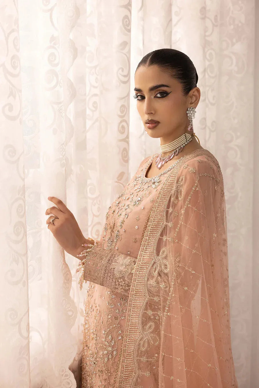 Adans Libas | Perfume Formals | PERFUME 7809 - Aqsa Fabrics