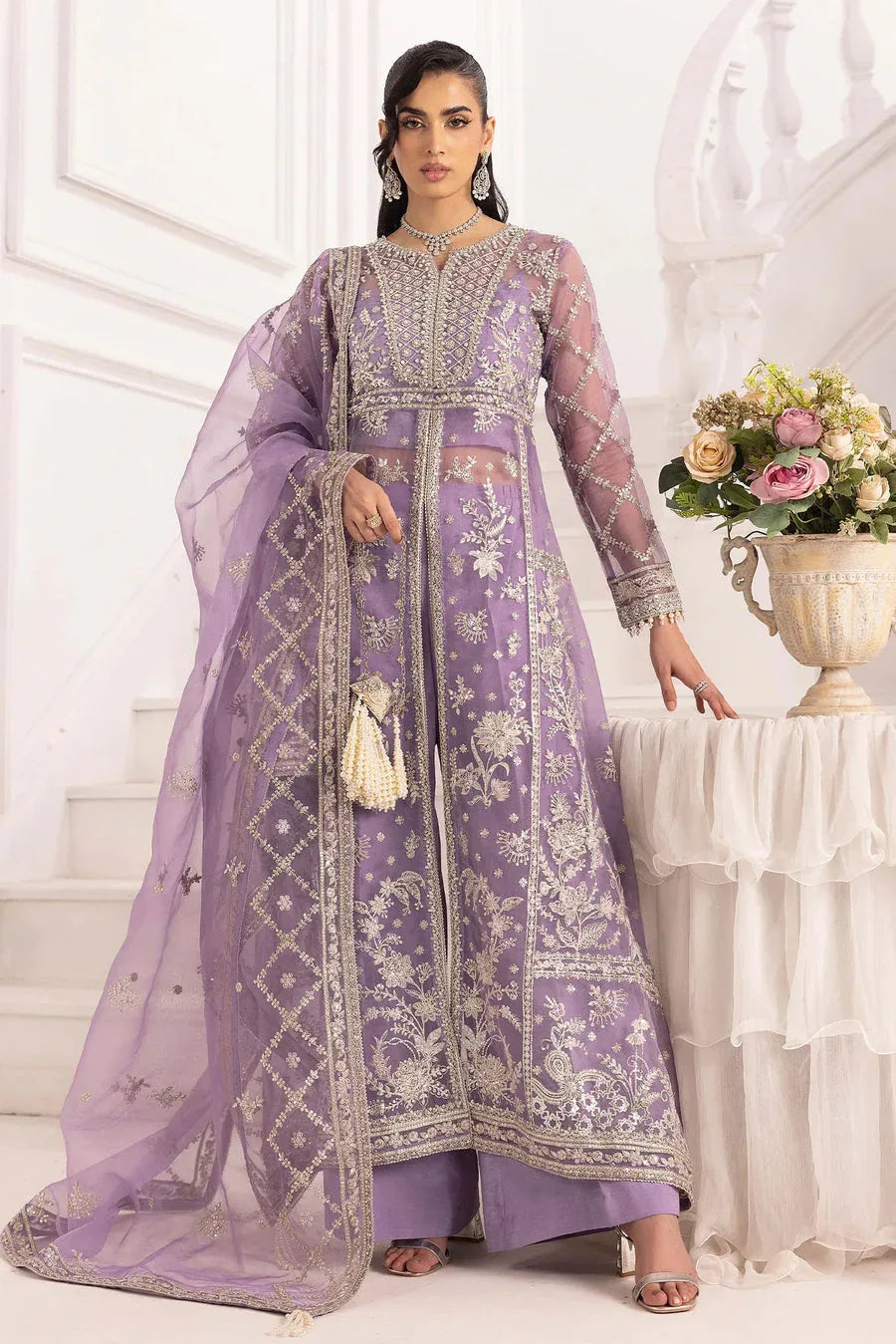 Adans Libas | Perfume Formals | PERFUME 7802 - Aqsa Fabrics