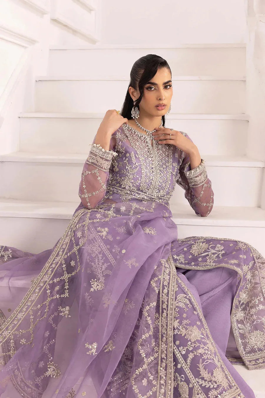 Adans Libas | Perfume Formals | PERFUME 7802 - Aqsa Fabrics